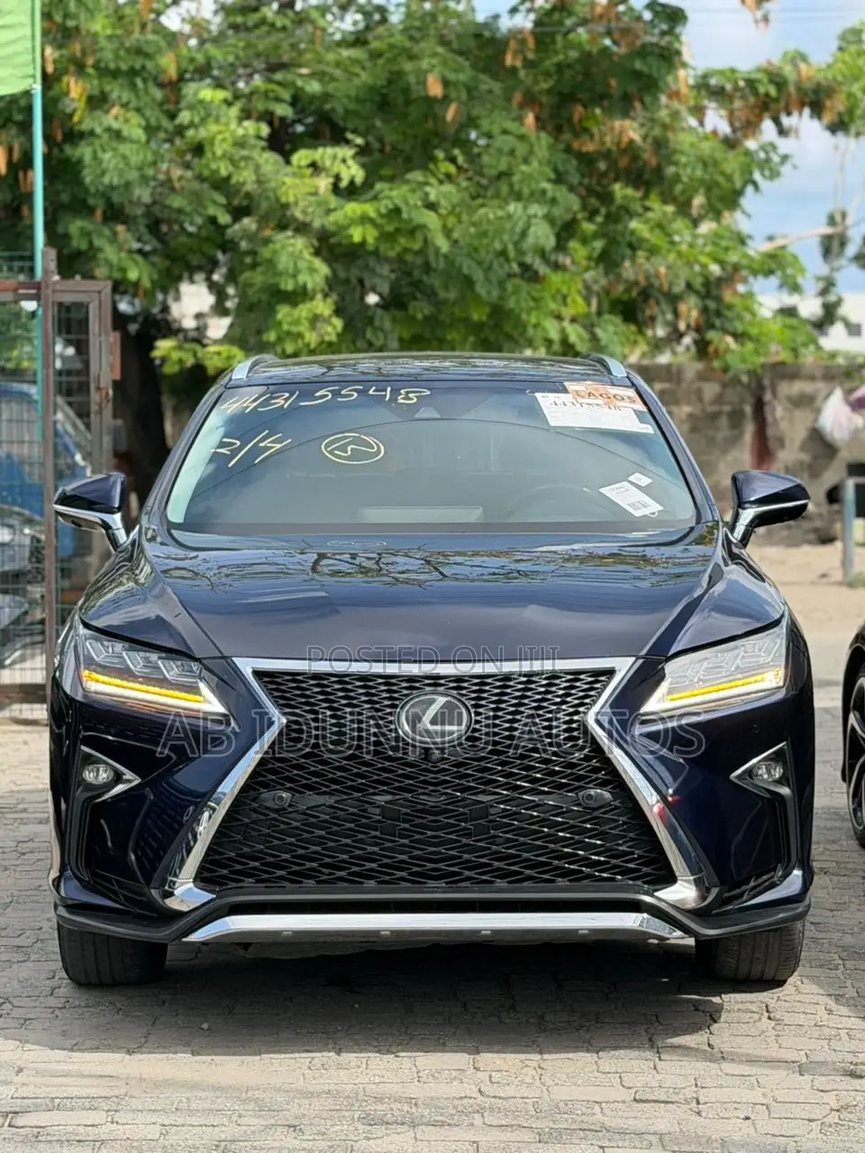 Lexus RX 2018 Blue