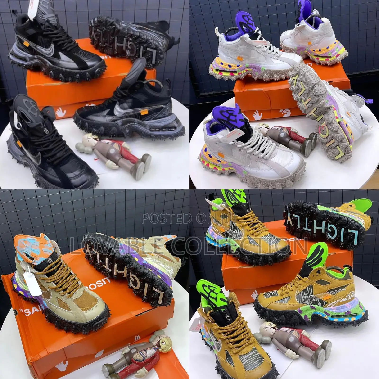Off-White X Nike Air Terra Forma Sneakers
