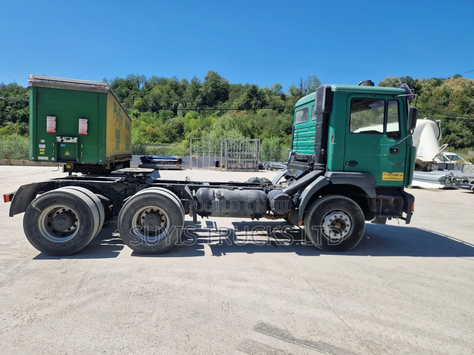 Man Diesel 10 Tyres Chassis
