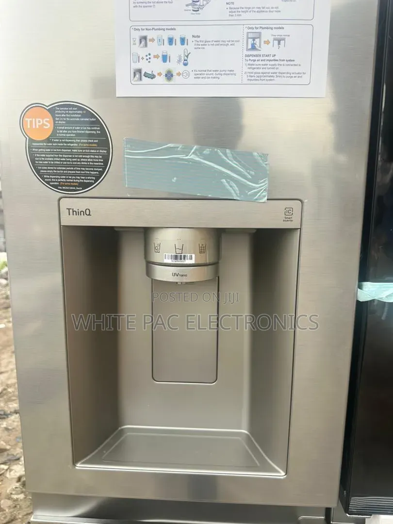 Lg 674 Litre Inverter Fridge Said by Said Freezer(Ice Water Dispenser)