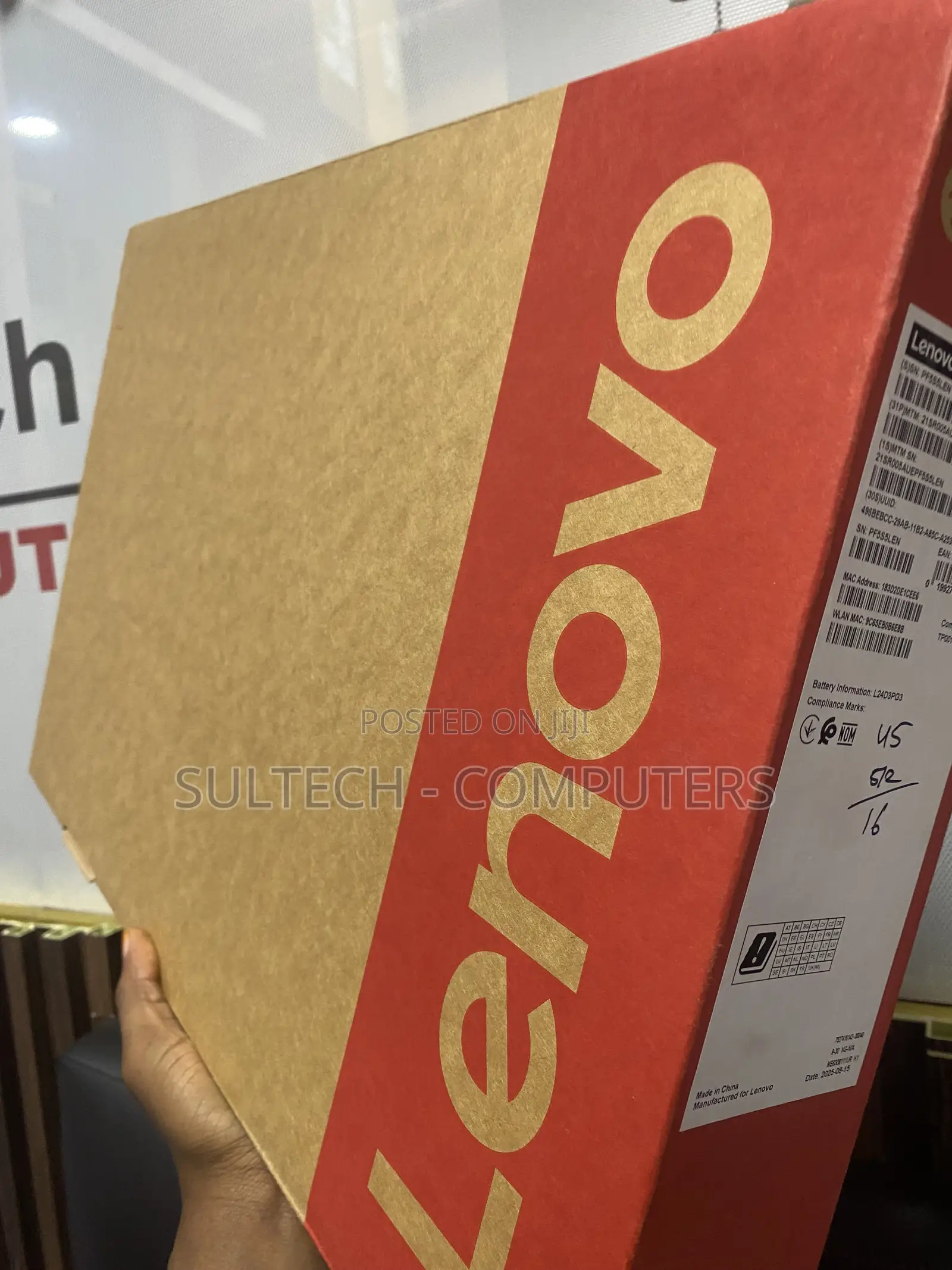 New Laptop Lenovo ThinkPad E16 Gen 3 16GB Intel Core Ultra 5 SSD 512GB