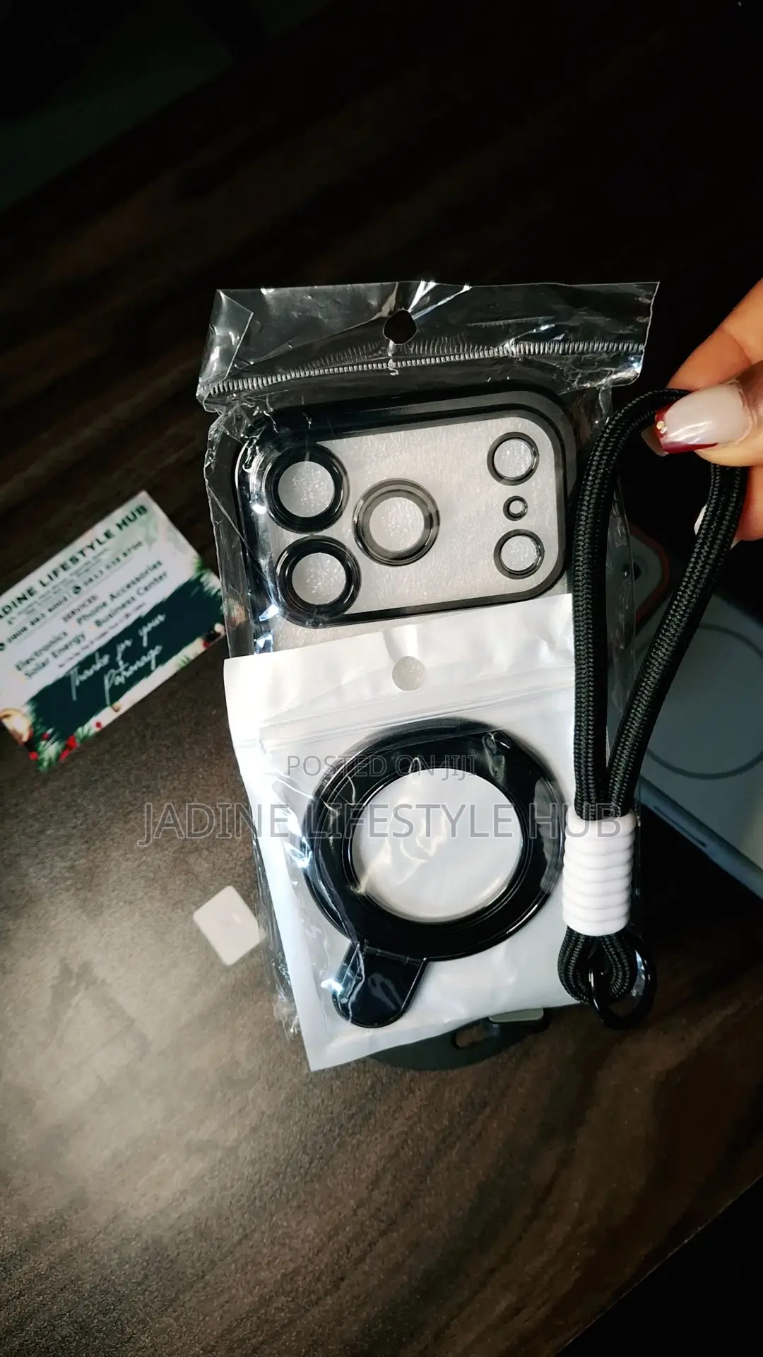 Magsafe Phone Case With Wrist Strap Camera Protection