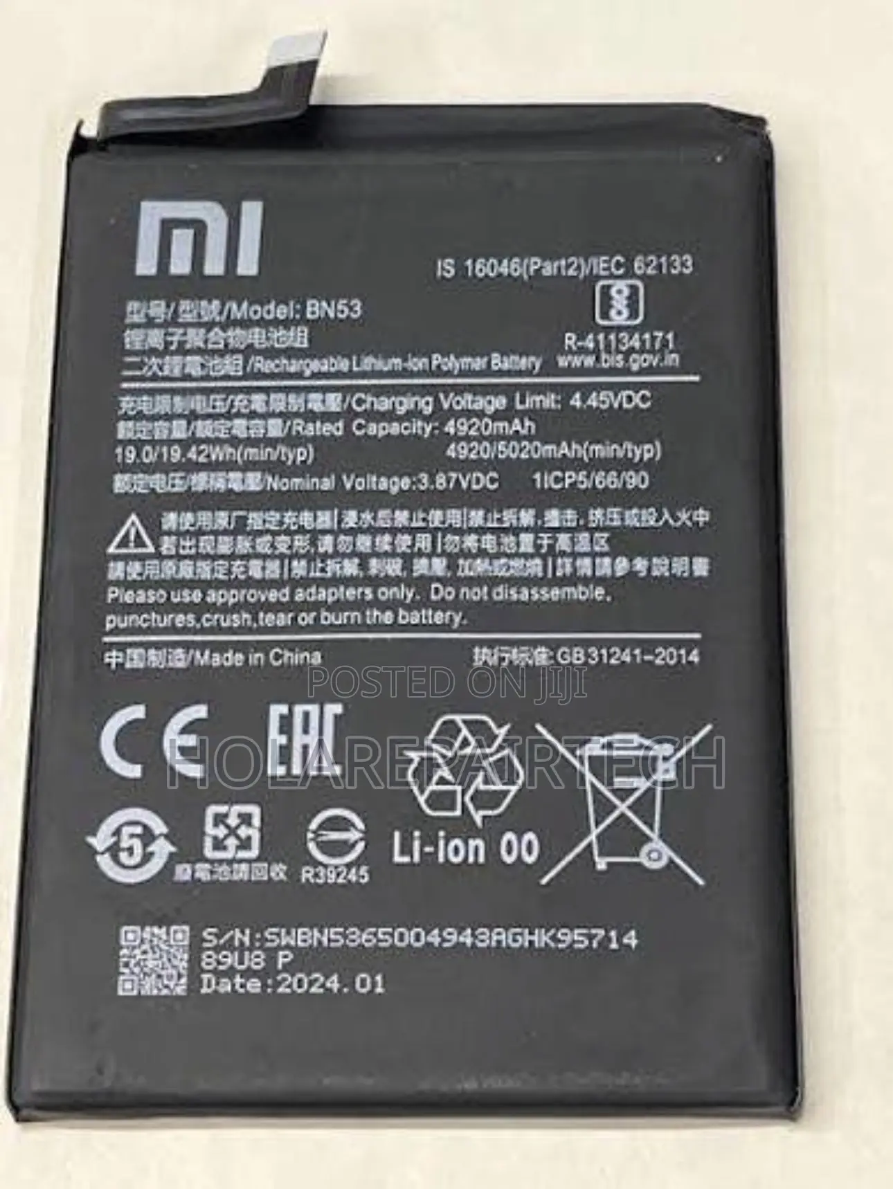 Redmi Batteries Bn53 Bn54