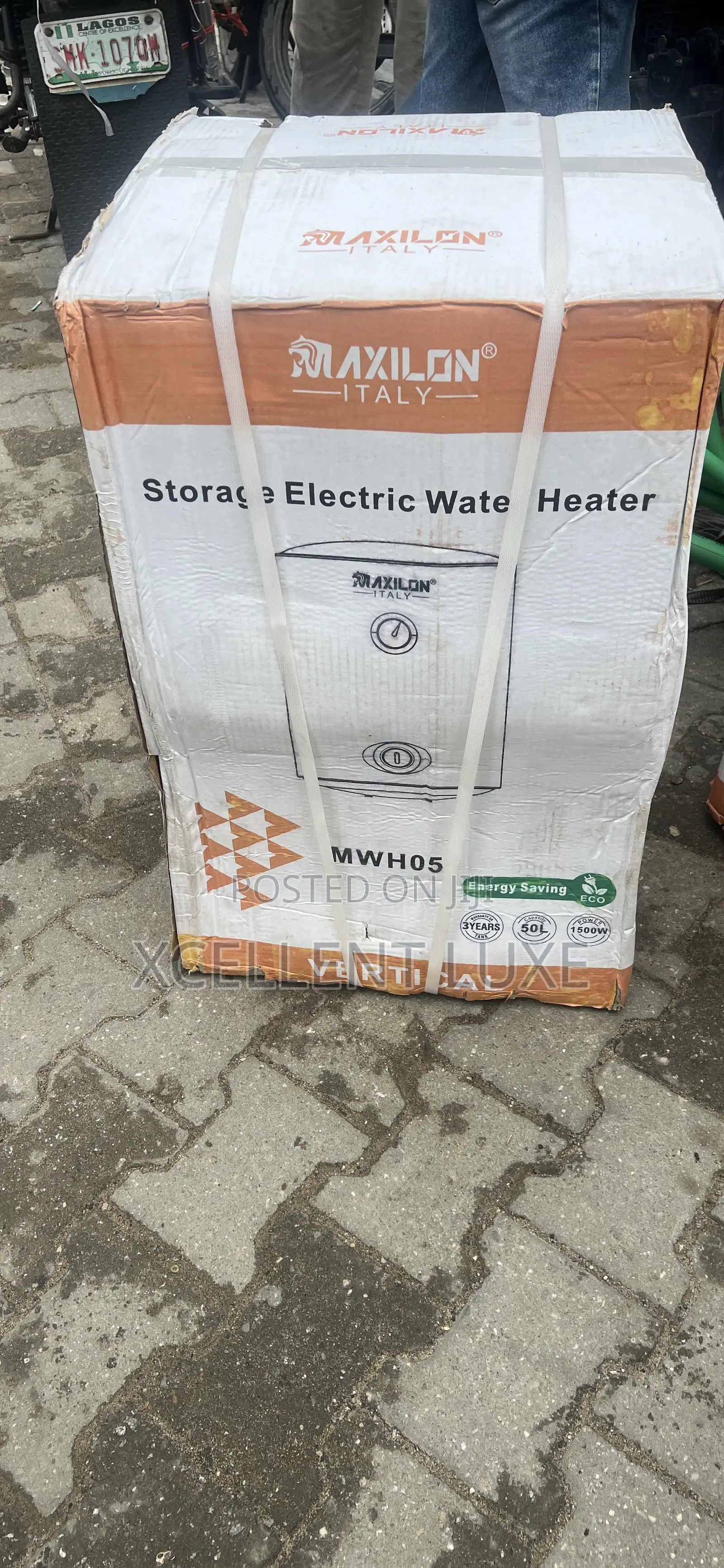 Maxilon 50liters Water Heater. Built With Thermostat and Energy Saving