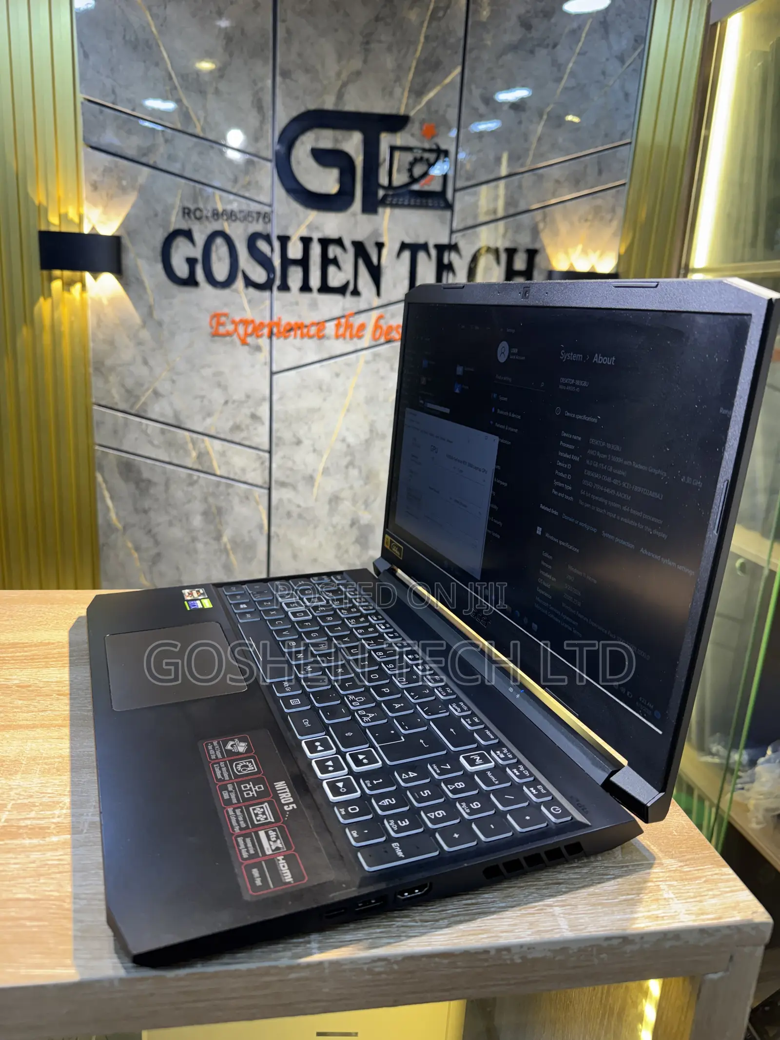 Laptop Acer Nitro 5 16GB AMD Ryzen 5 SSD 512GB