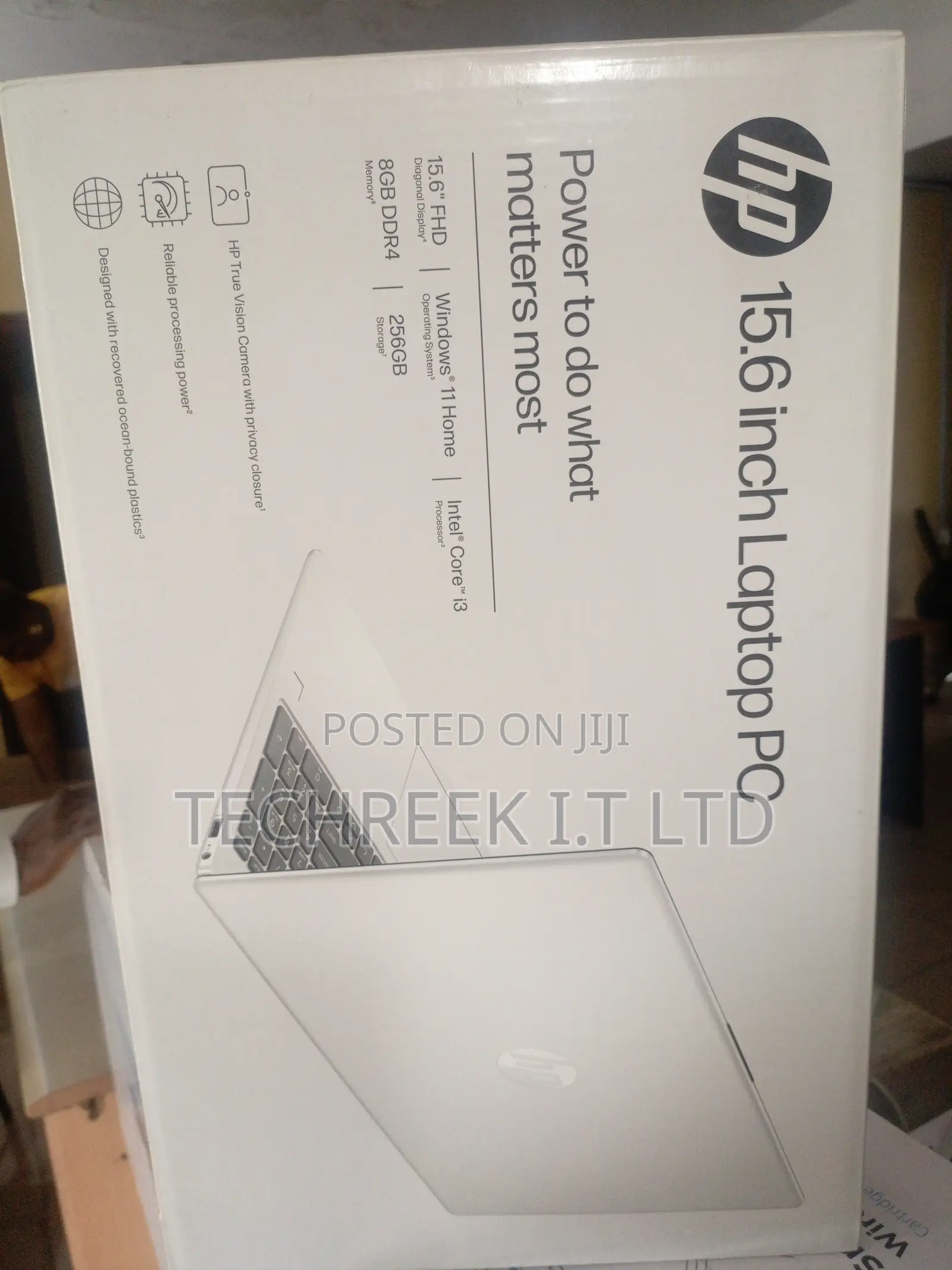 New Laptop HP 15 8GB Intel Core i3 SSD 256GB