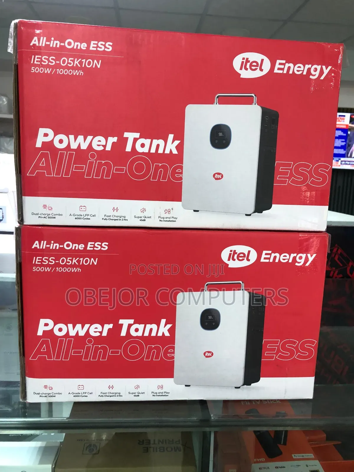 Itel Energy All in One Ess Iess-05k10n Power Tank 500w/1000wh