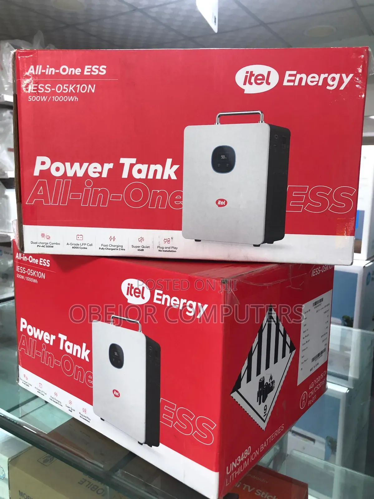 Itel Energy All in One Ess Iess-05k10n Power Tank 500w/1000wh