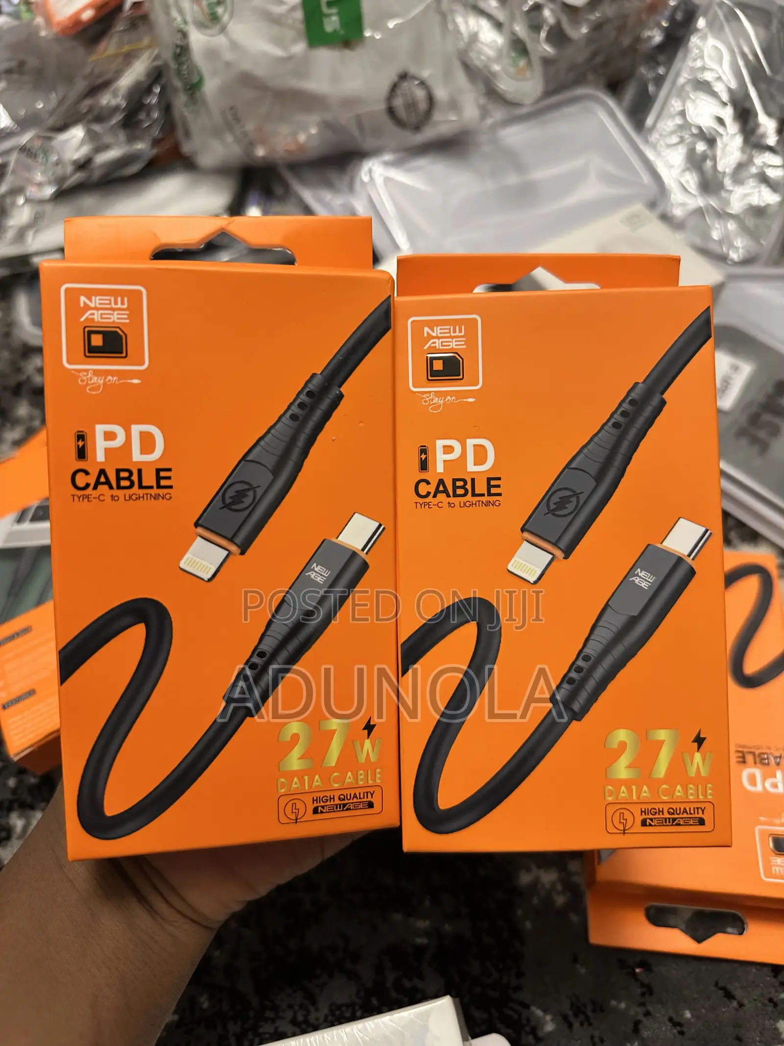 27w Super Fast Pd Cable (Type C to Lightning)