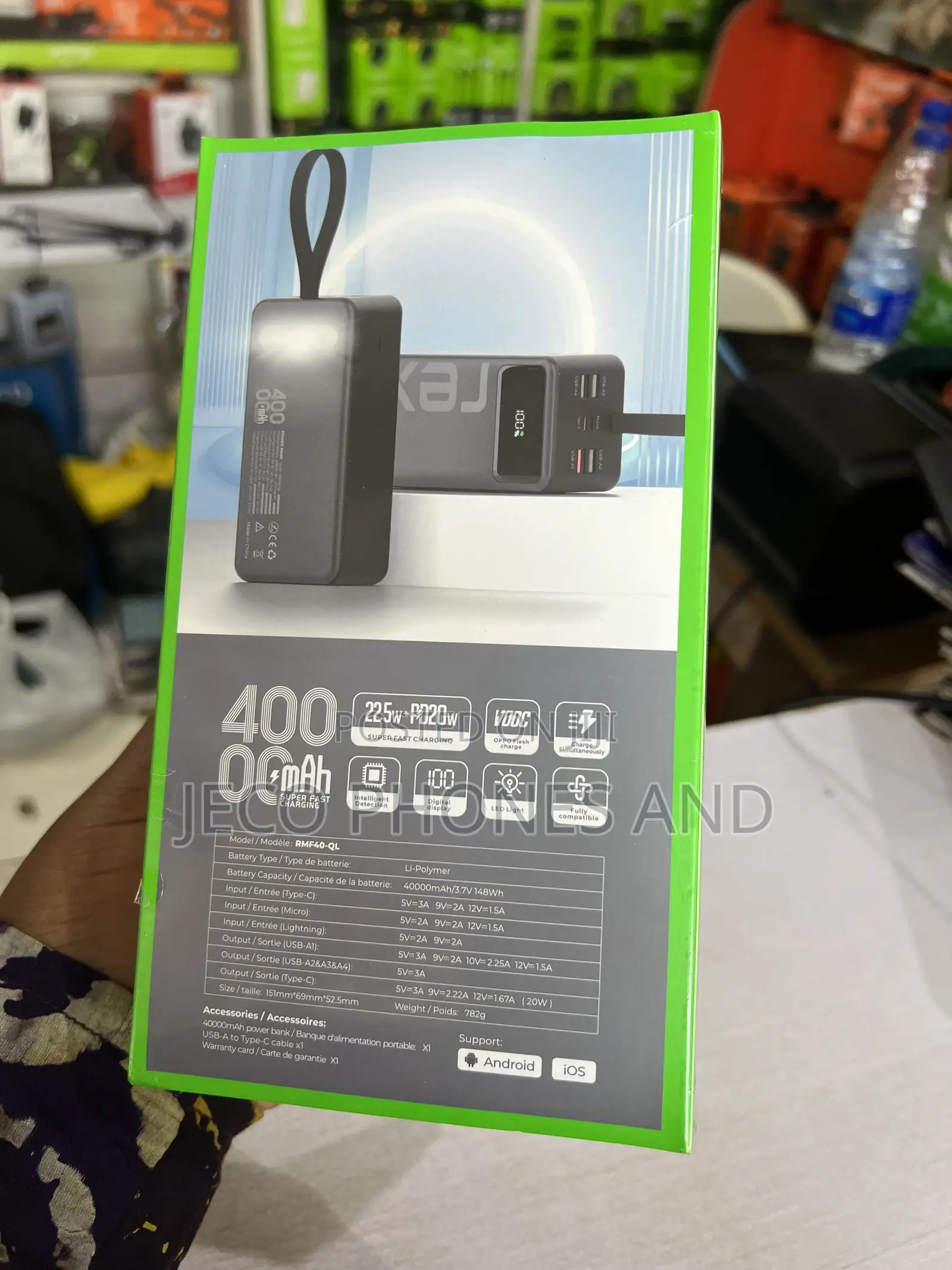 Rexi 40000 Mah Powerbank