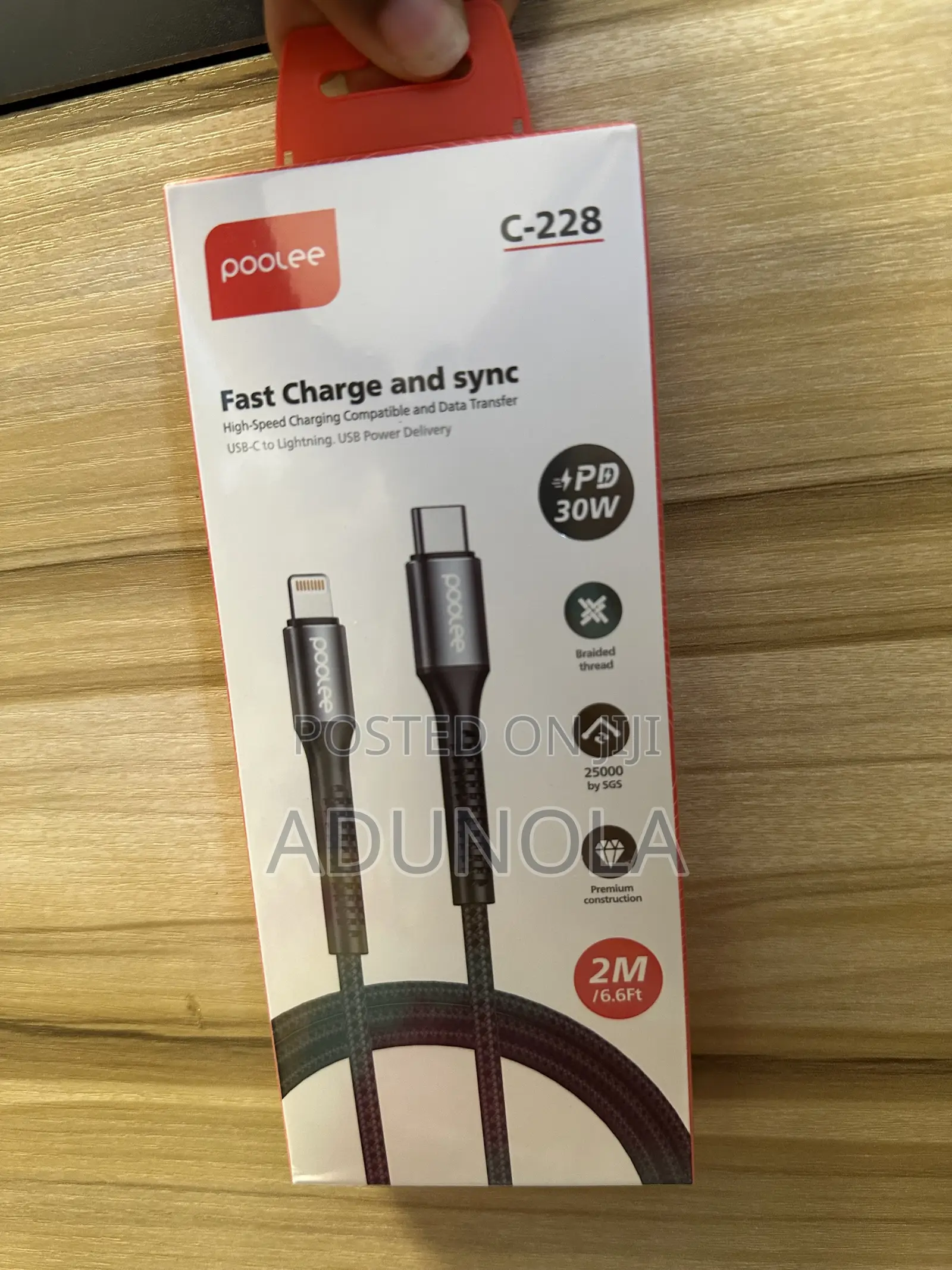 30w Super Fast Poole Cable
