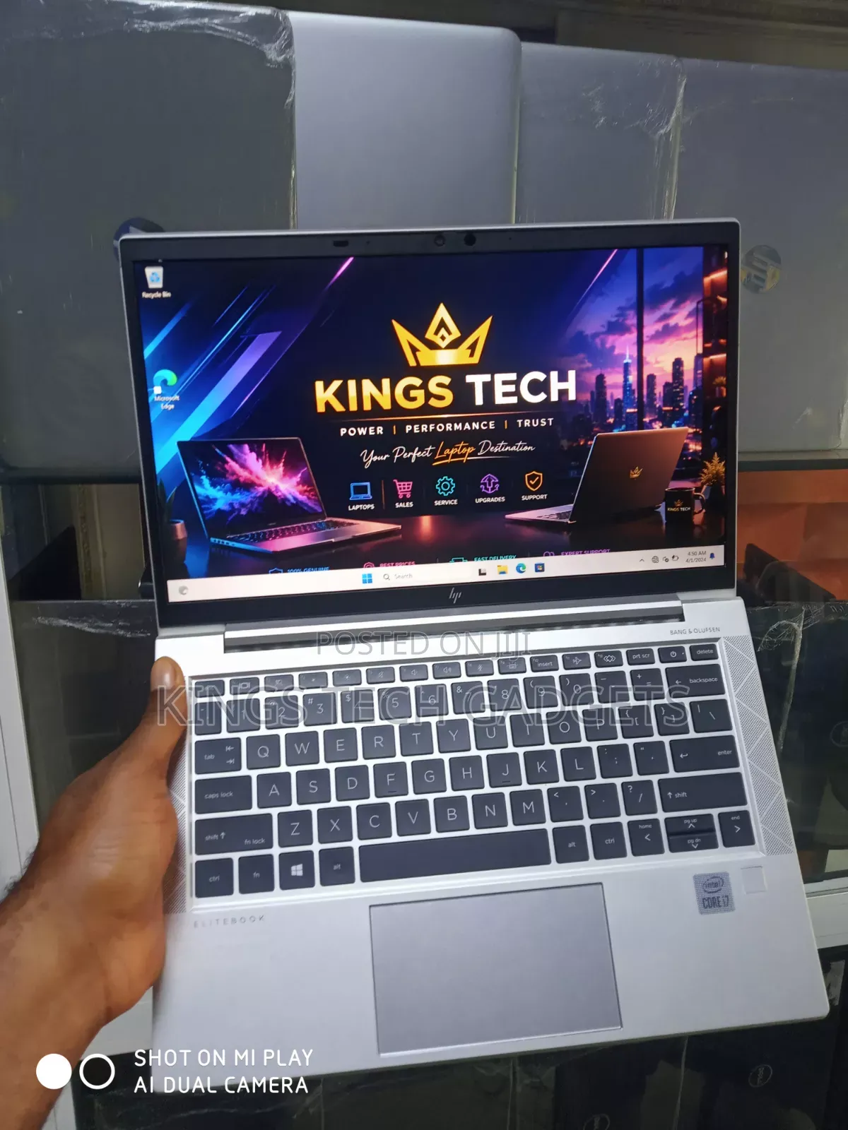 Laptop HP EliteBook 830 G7 8GB Intel Core i7 SSD 256GB