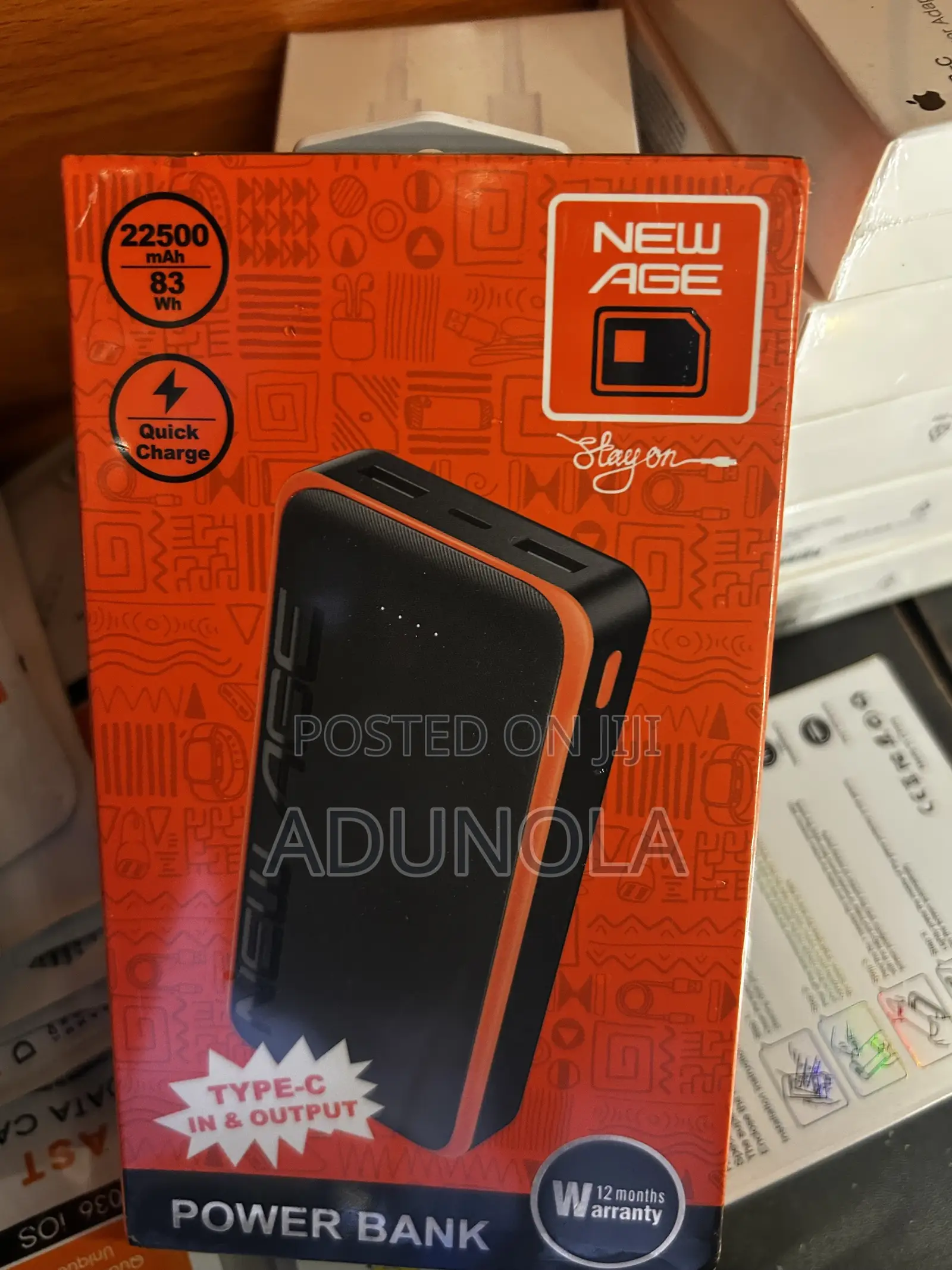 83wat 22500mah Fast Charging Power Bank