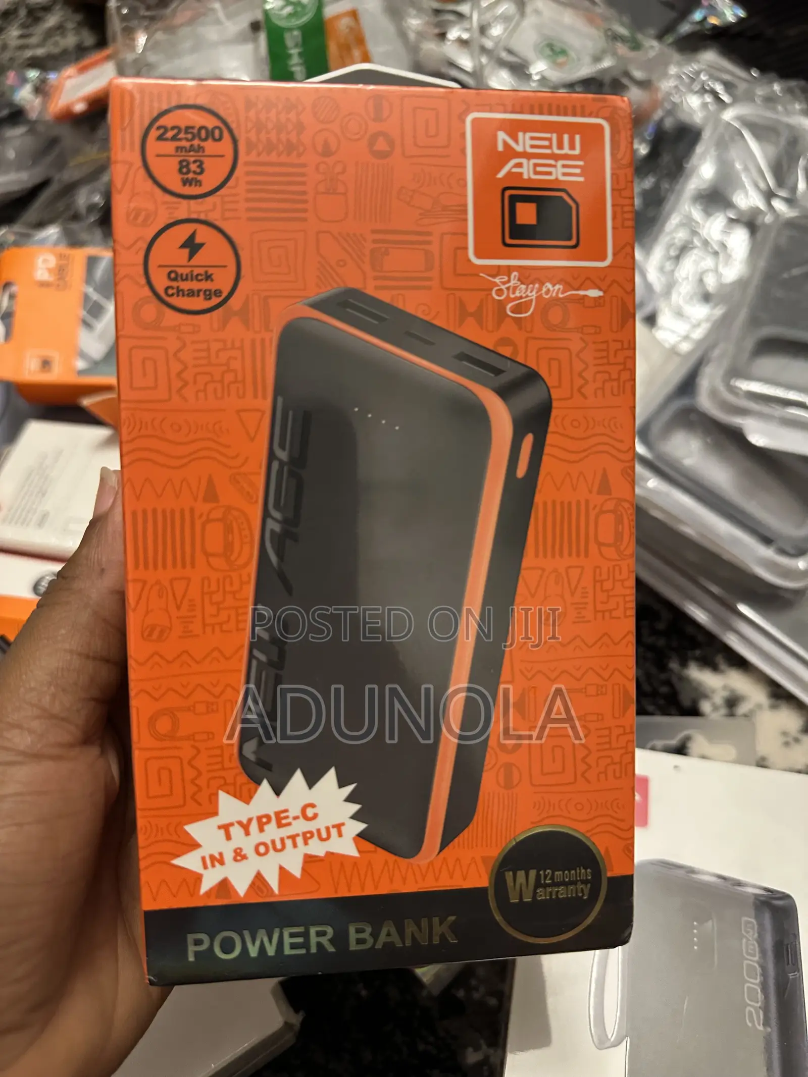 83wat 22500mah Fast Charging Power Bank
