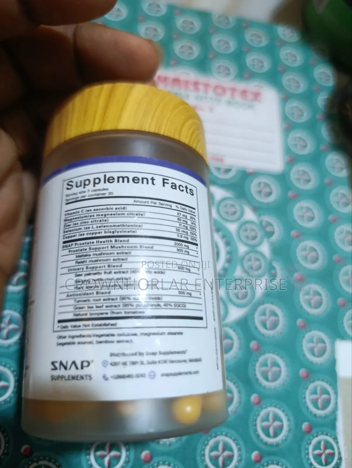 Prostate Health With Saw Palmetto