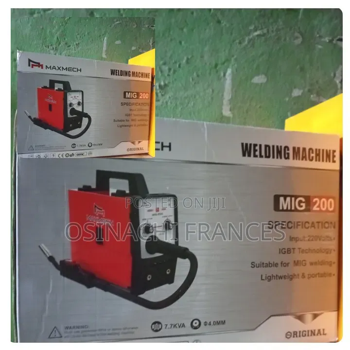 Maxmech Mig Inverter Welding Machine Argon,