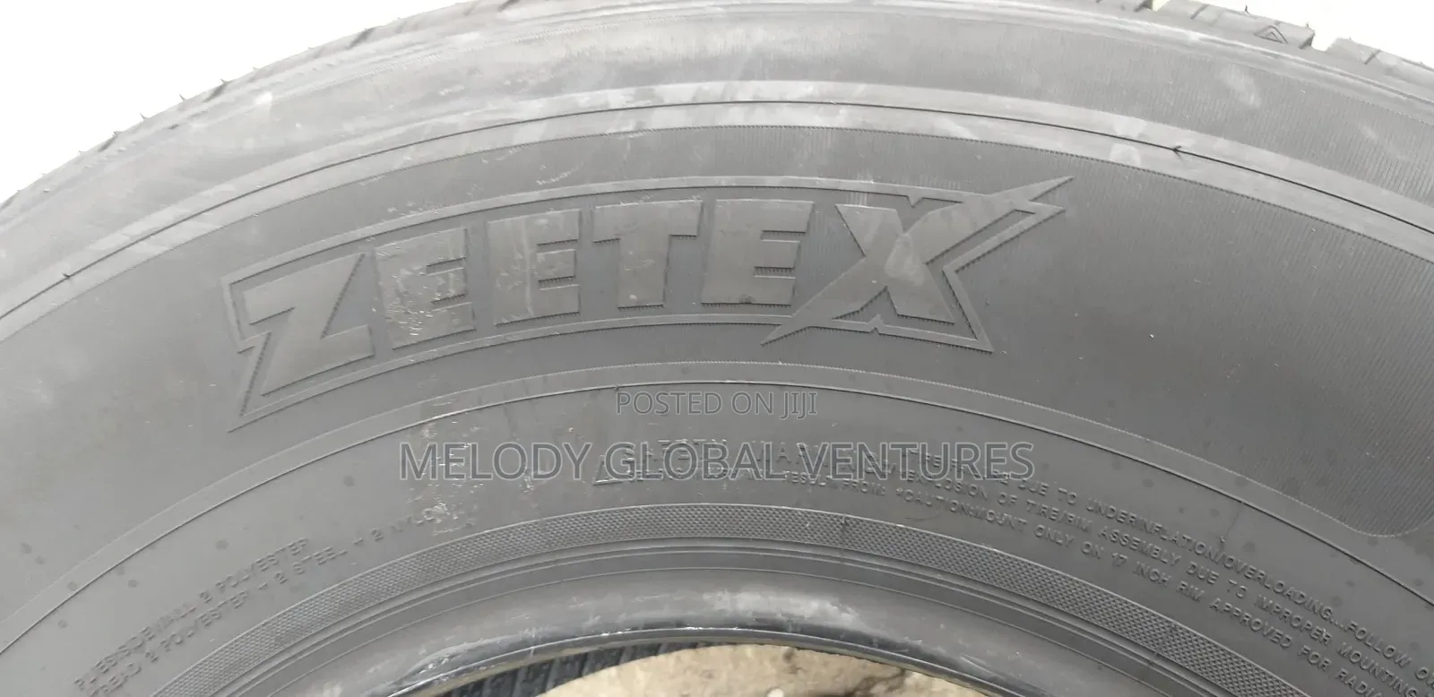 285/65r17 Zeetex Tires Made in Thailand