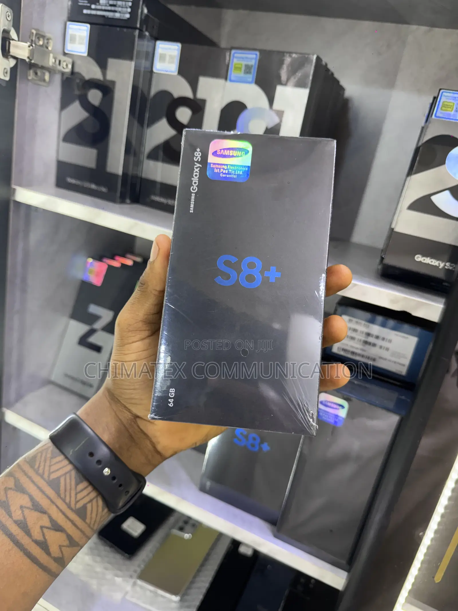 New Samsung Galaxy S8 Plus 64 GB Black