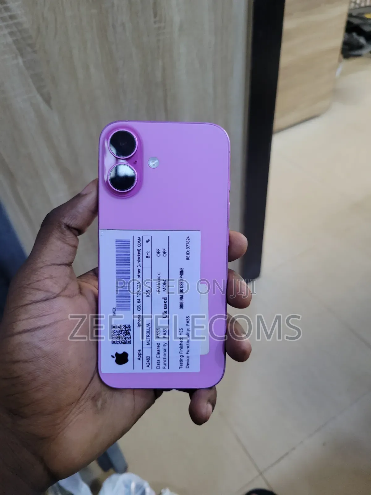 Apple iPhone 16 128 GB Pink