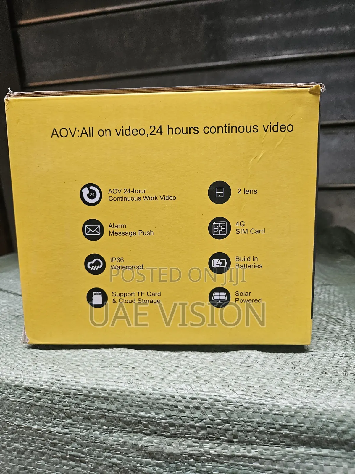 Aov Smart Ai Solar Camera Dual Lens Hieasy-App
