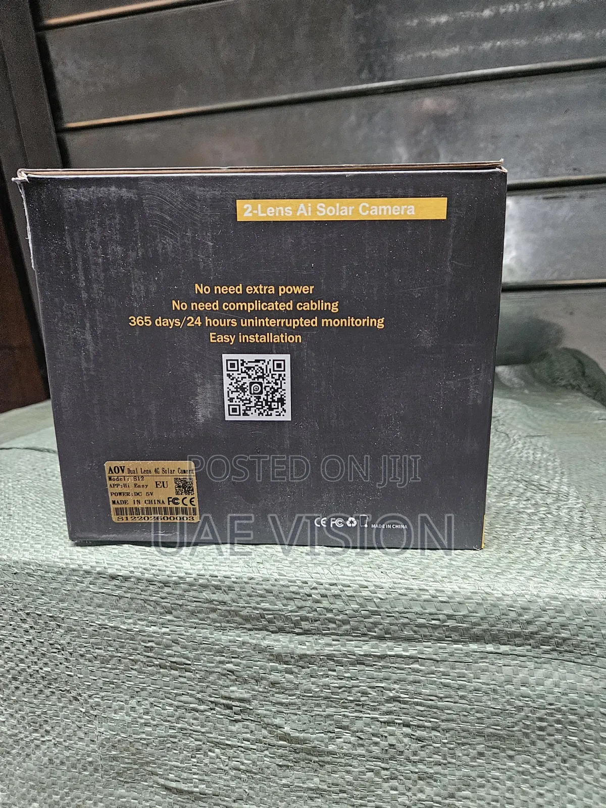Aov Smart Ai Solar Camera Dual Lens Hieasy-App
