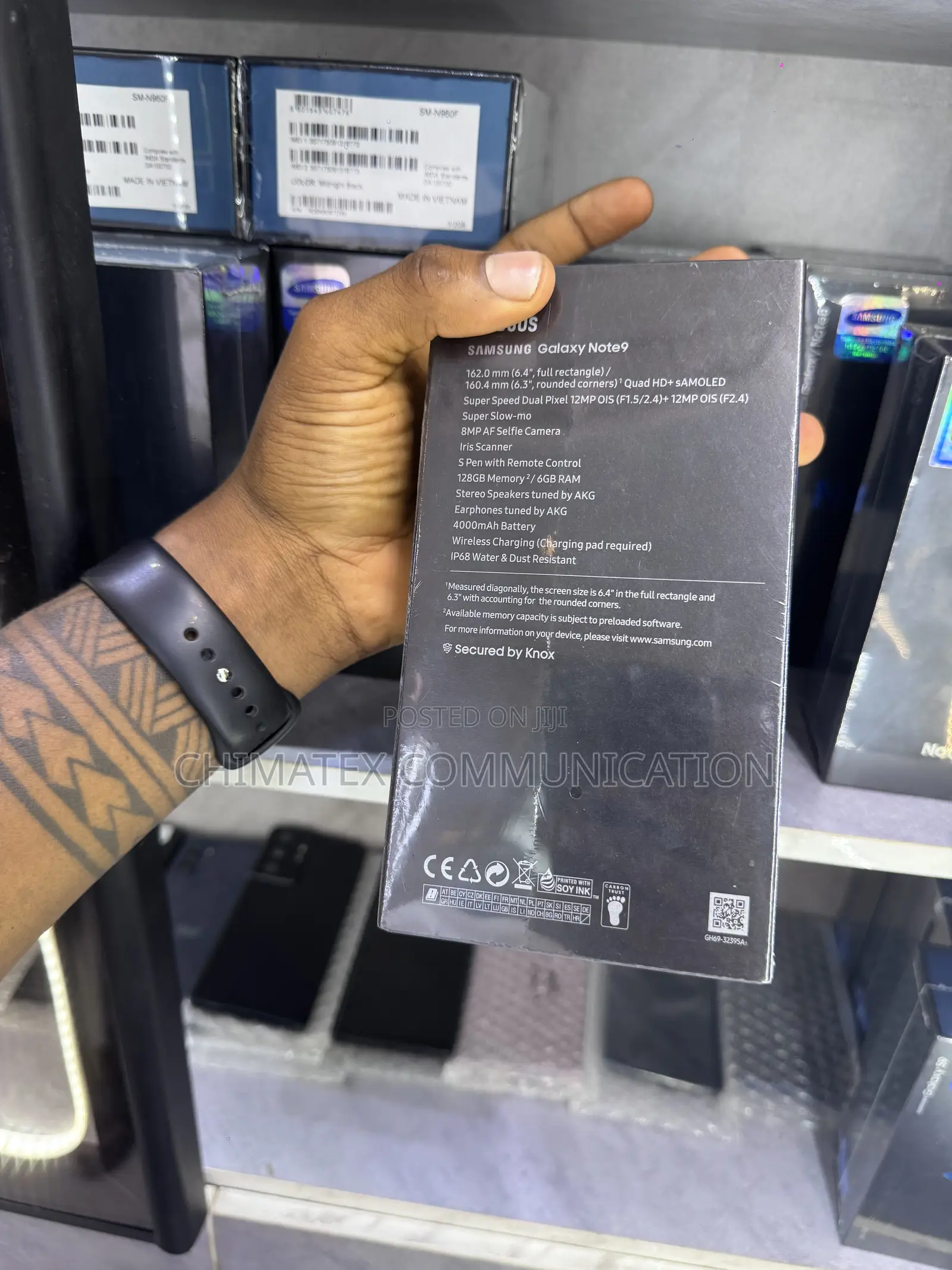 New Samsung Galaxy Note 9 128 GB Blue