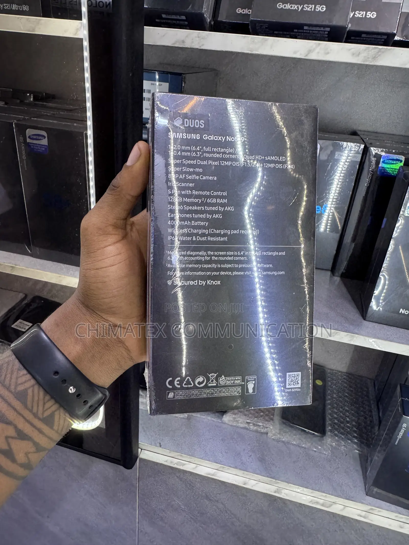 New Samsung Galaxy Note 9 128 GB Black