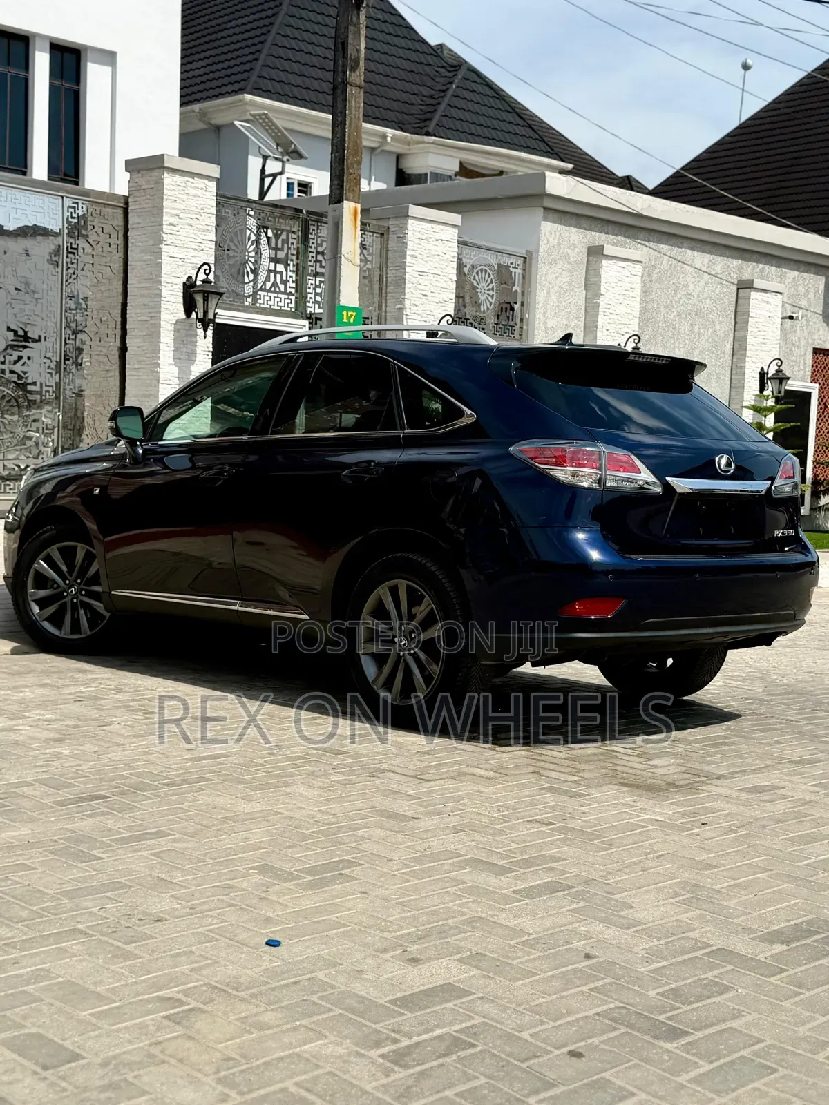 Lexus RX 350 F Sport AWD 2014 Blue