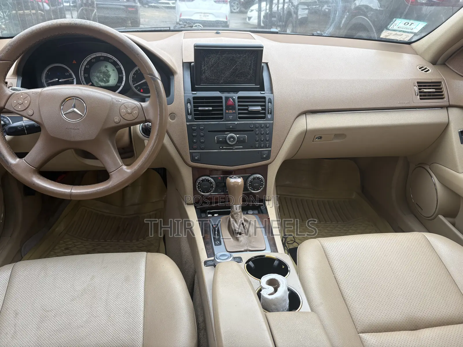 Mercedes-Benz C300 2008 Black