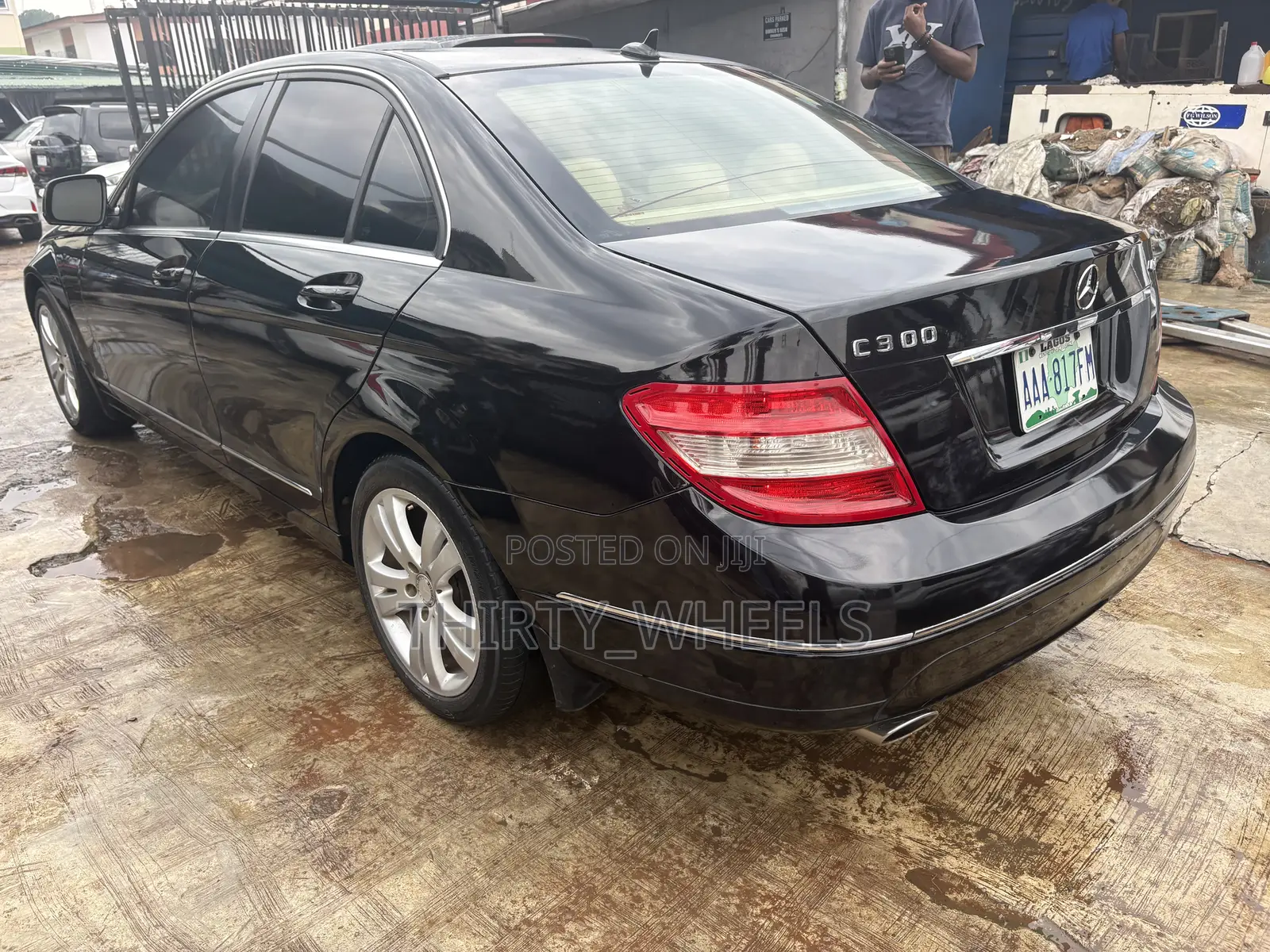 Mercedes-Benz C300 2008 Black