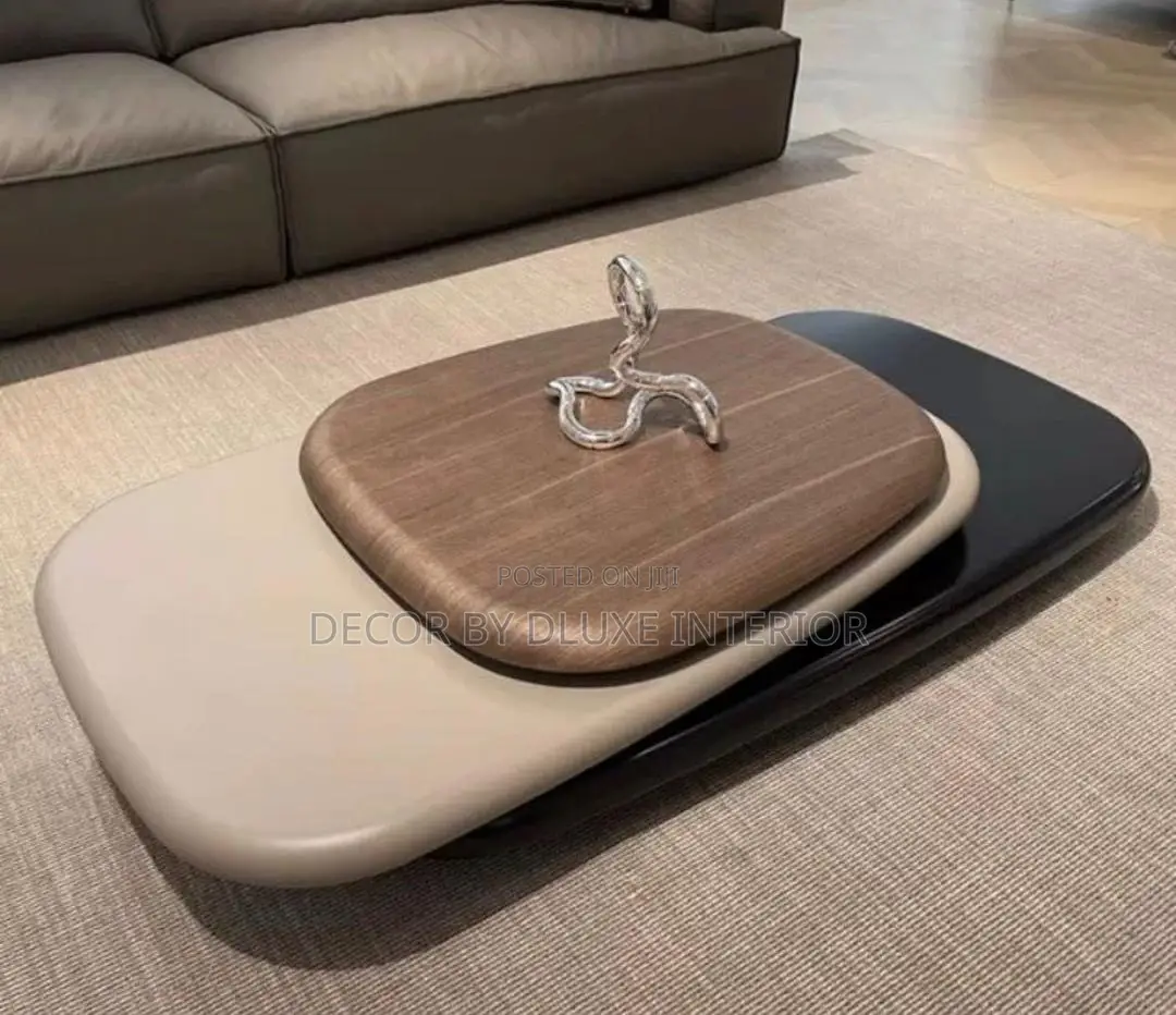 Rotating Modern Center Table