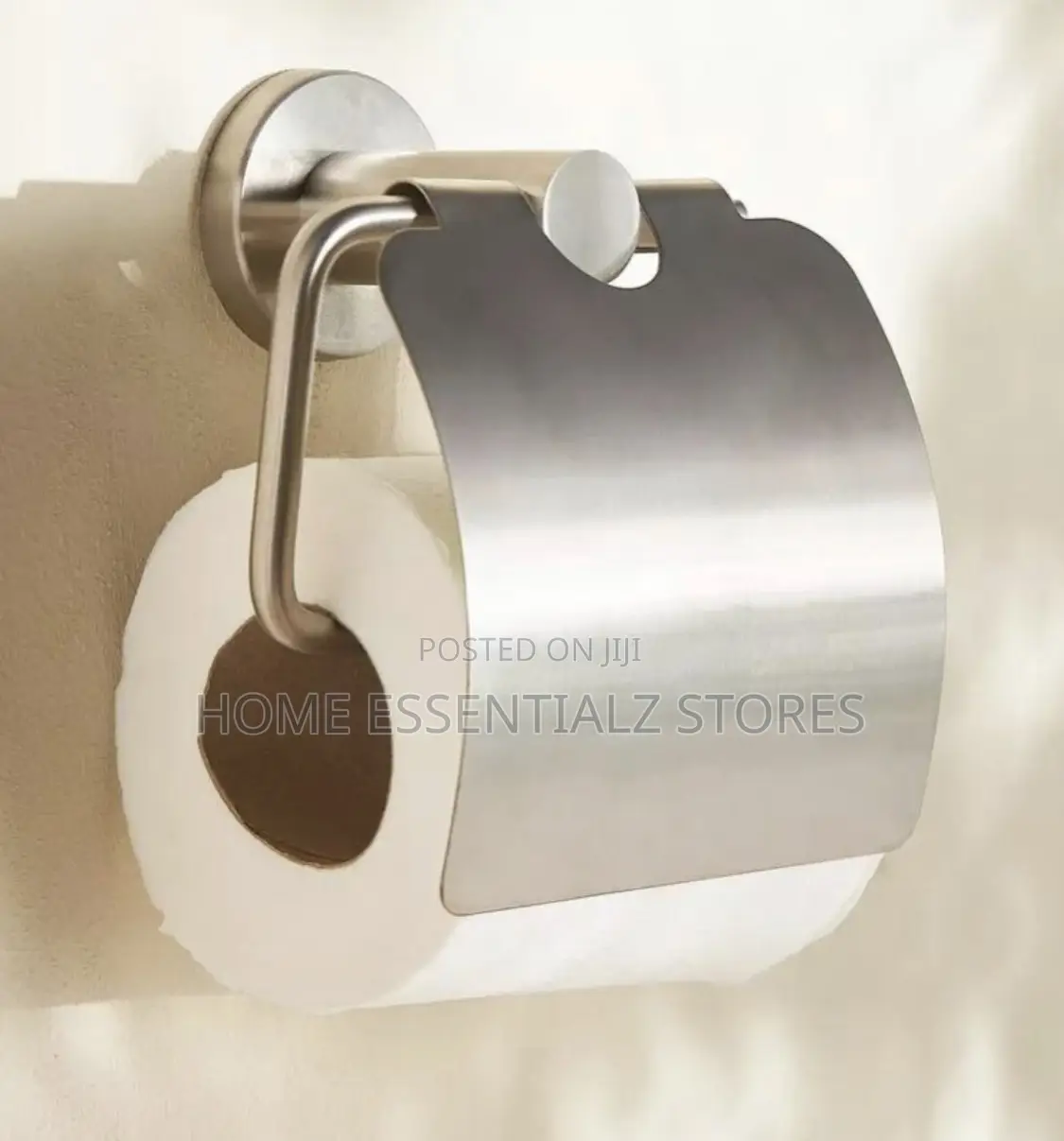 Aluminum Toilet Paper Holder With Cover - Toilet Tissue Holder