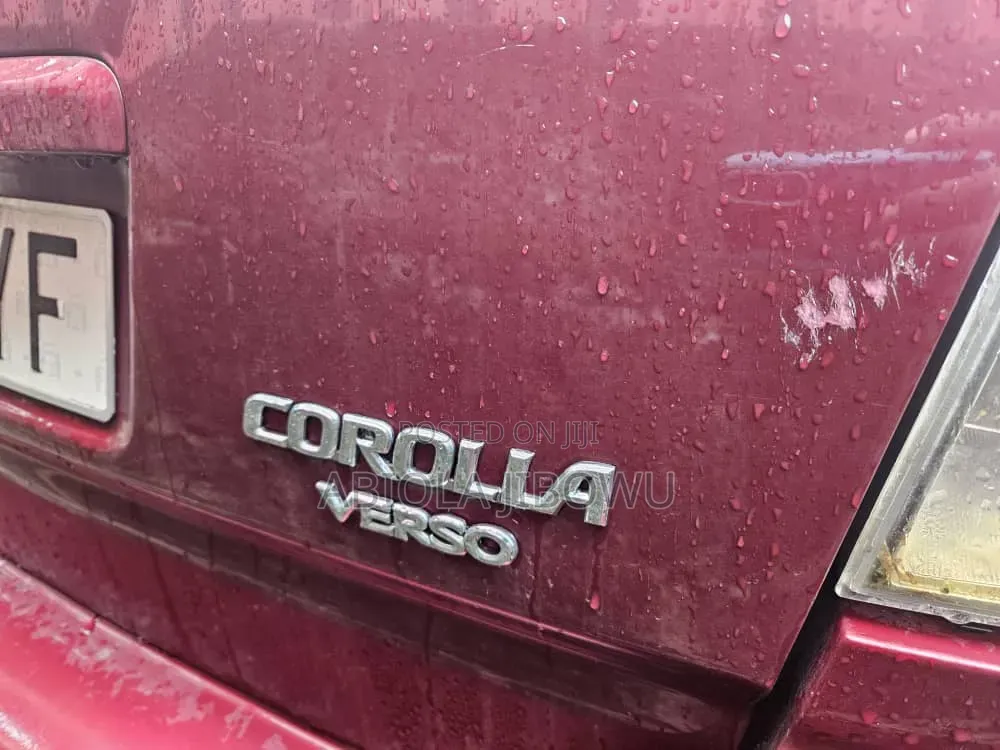 Toyota Corolla Verso 1.8 2005 Red