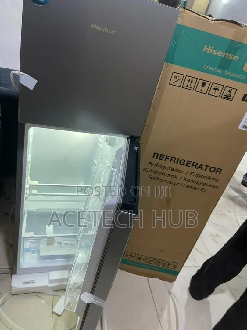 Affordable Hisense Double Door Refrigerator 154l