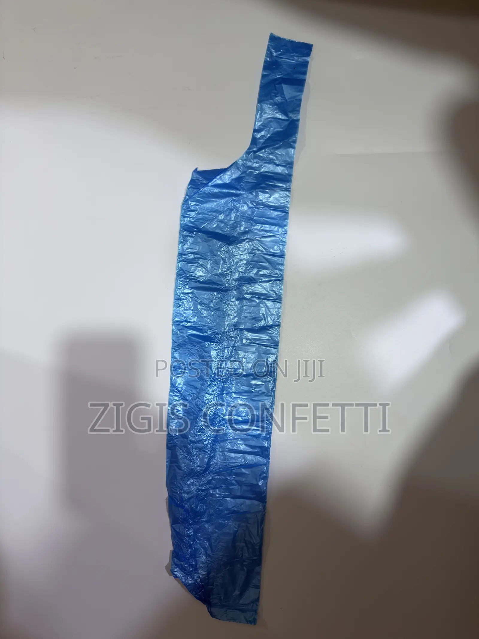 Blue Clear Trash Bags - 3 Packs In 1