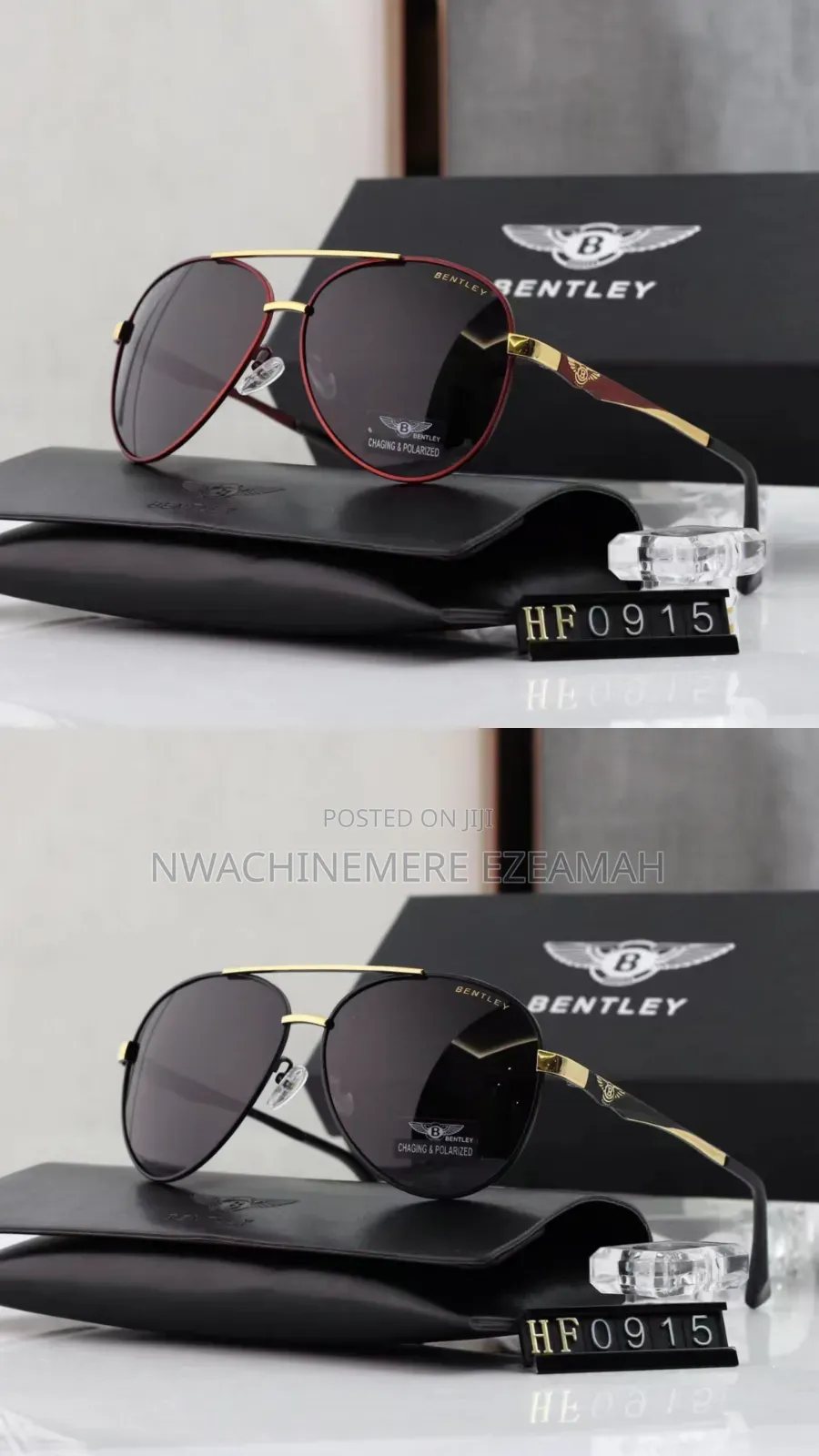 Bentley Luxury Sunglasses-Premium Uv Protection Stylish Metal Frame