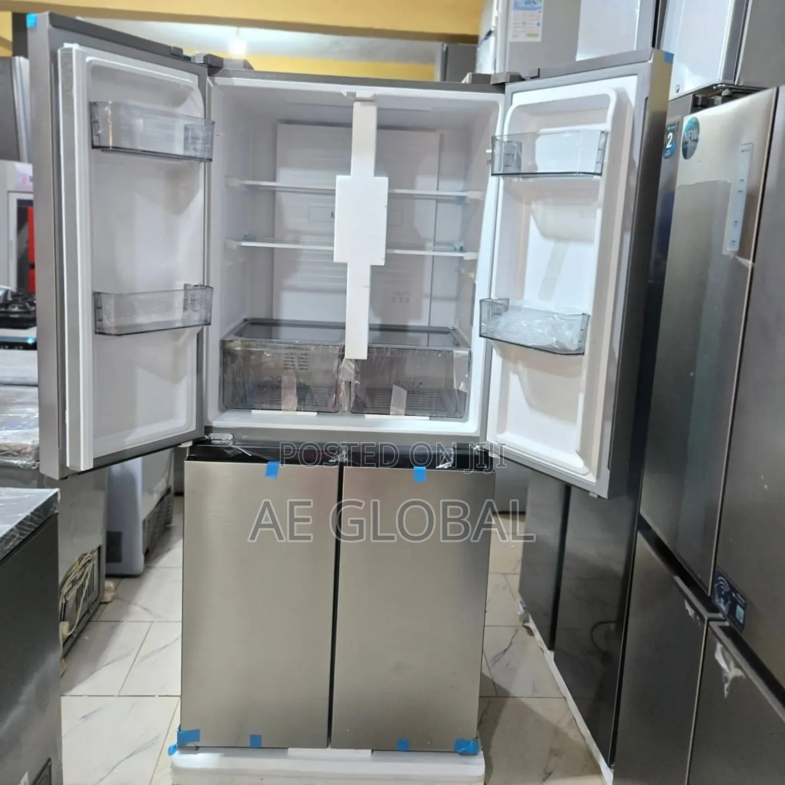 Hisense Inverter Side-by-Side Refrigerator Model: Ref 54wc 392l