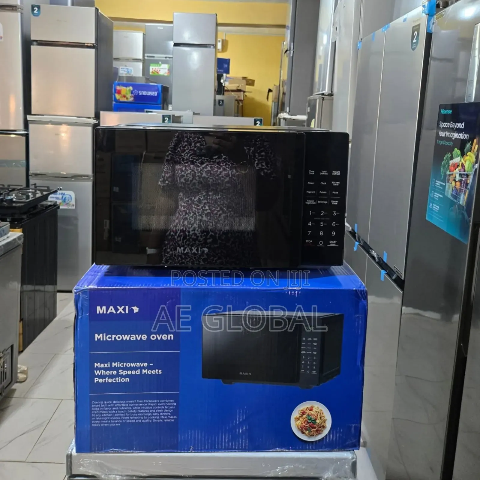 Maxi Digital Microwave Capacity: 30l