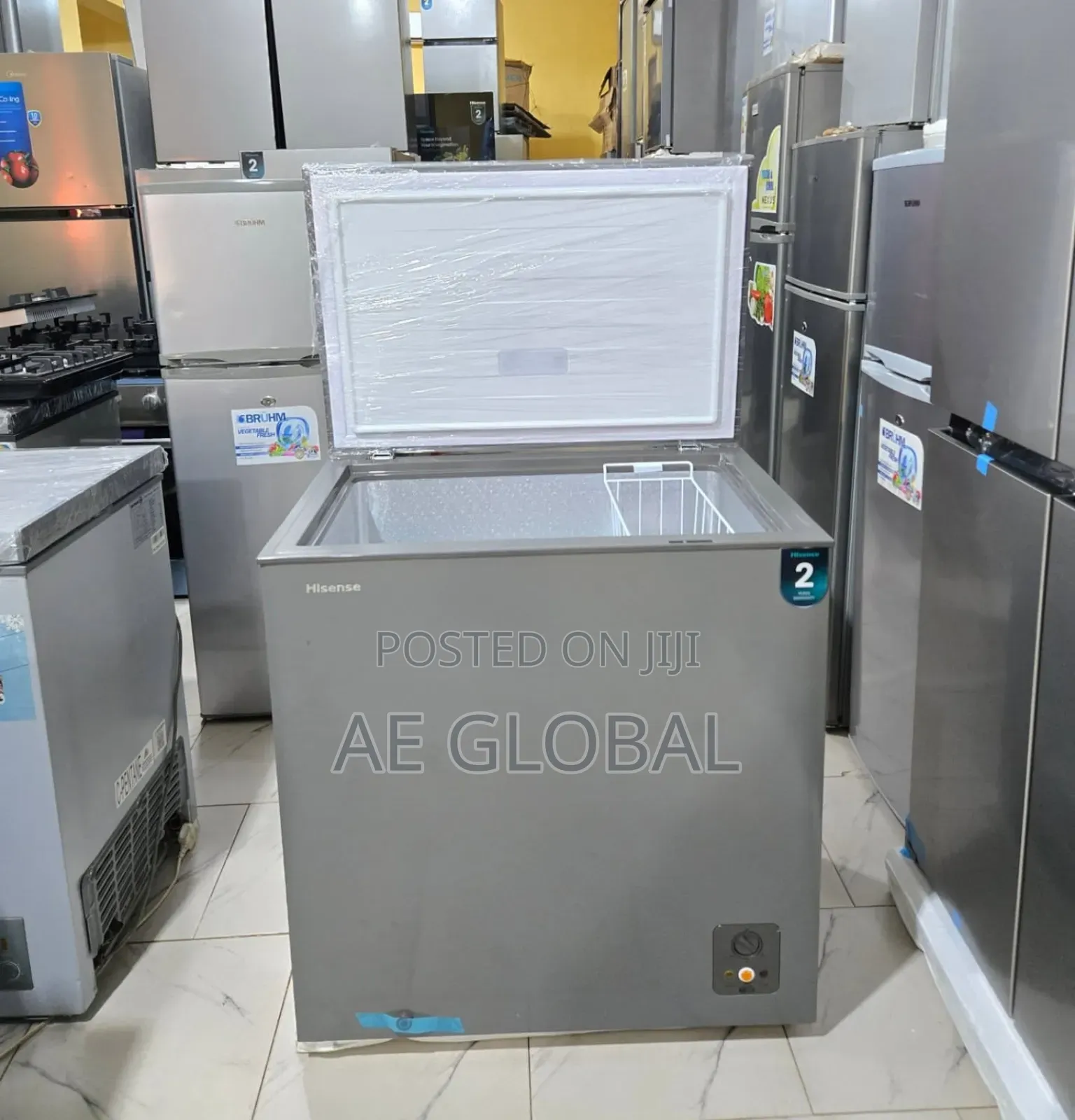 Hisense Chest Freezer Model: Fc260sh Gross Volume: 198l