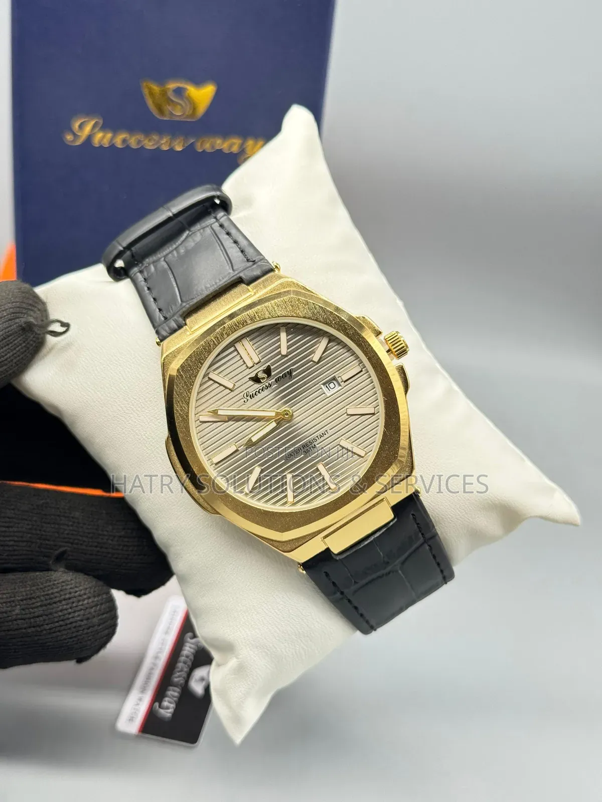 Leather Wristwatch