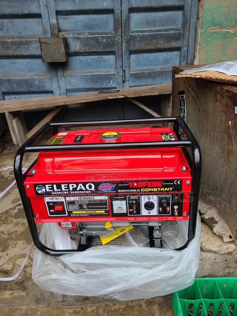 Elepaq 3.5kva Generator – Strong and Reliable 100% Copper
