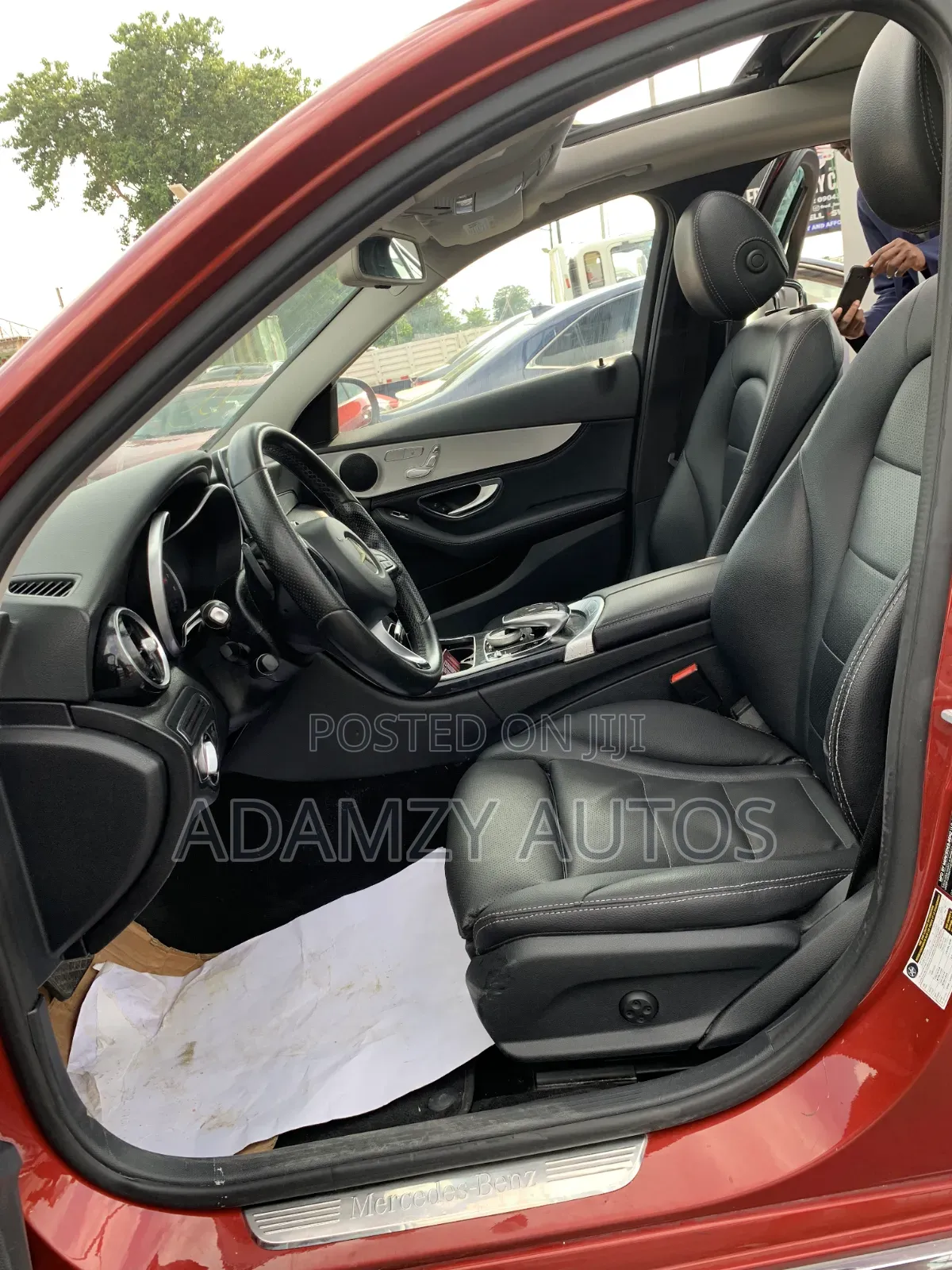 Mercedes-Benz C300 2016 Red