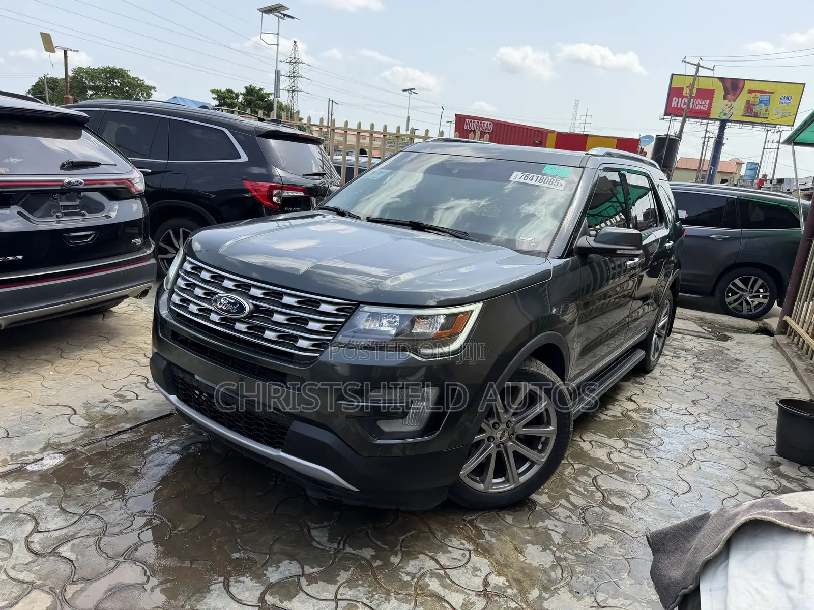 Ford Explorer Limited 4dr 4x4 (2.3L 4cyl 6A) 2017 Green