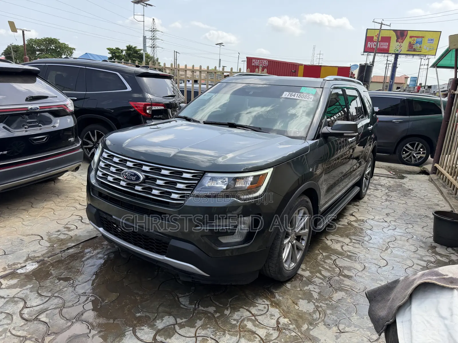 Ford Explorer Limited 4dr 4x4 (2.3L 4cyl 6A) 2017 Green