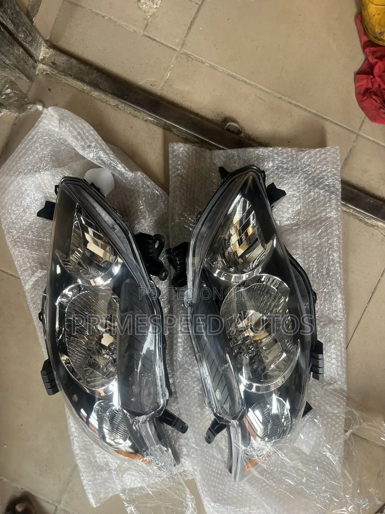 Headlamp for Corolla 2008 Sport Dark Face