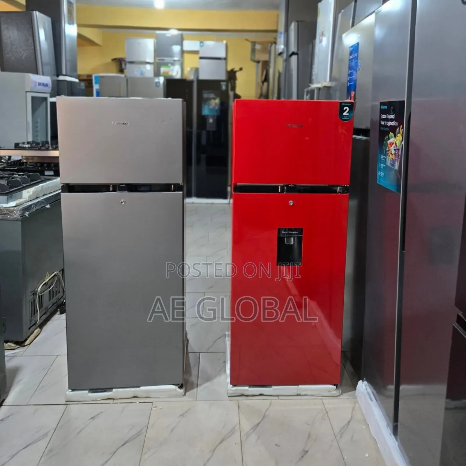 Hisense Double Door Refrigerator Model: Ref205dr Gross Volume: 205l