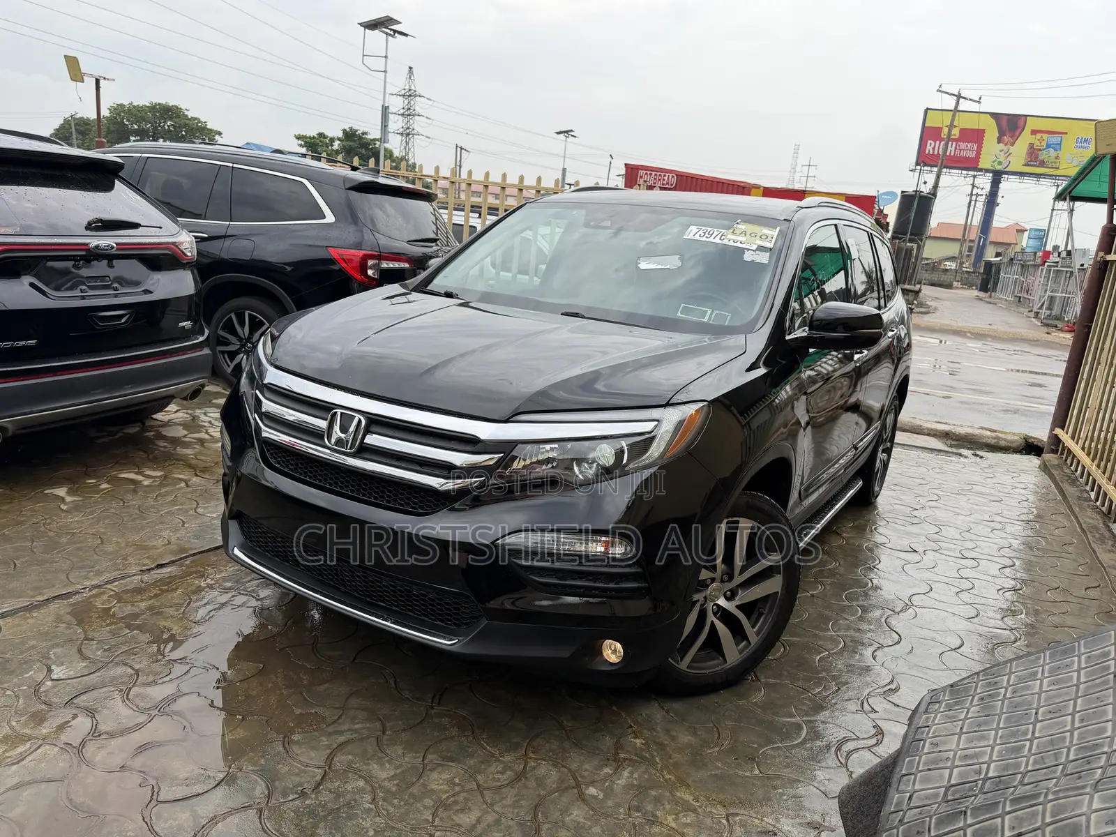 Honda Pilot Elite 4dr AWD (3.5L 6cyl 9A) 2017 Black