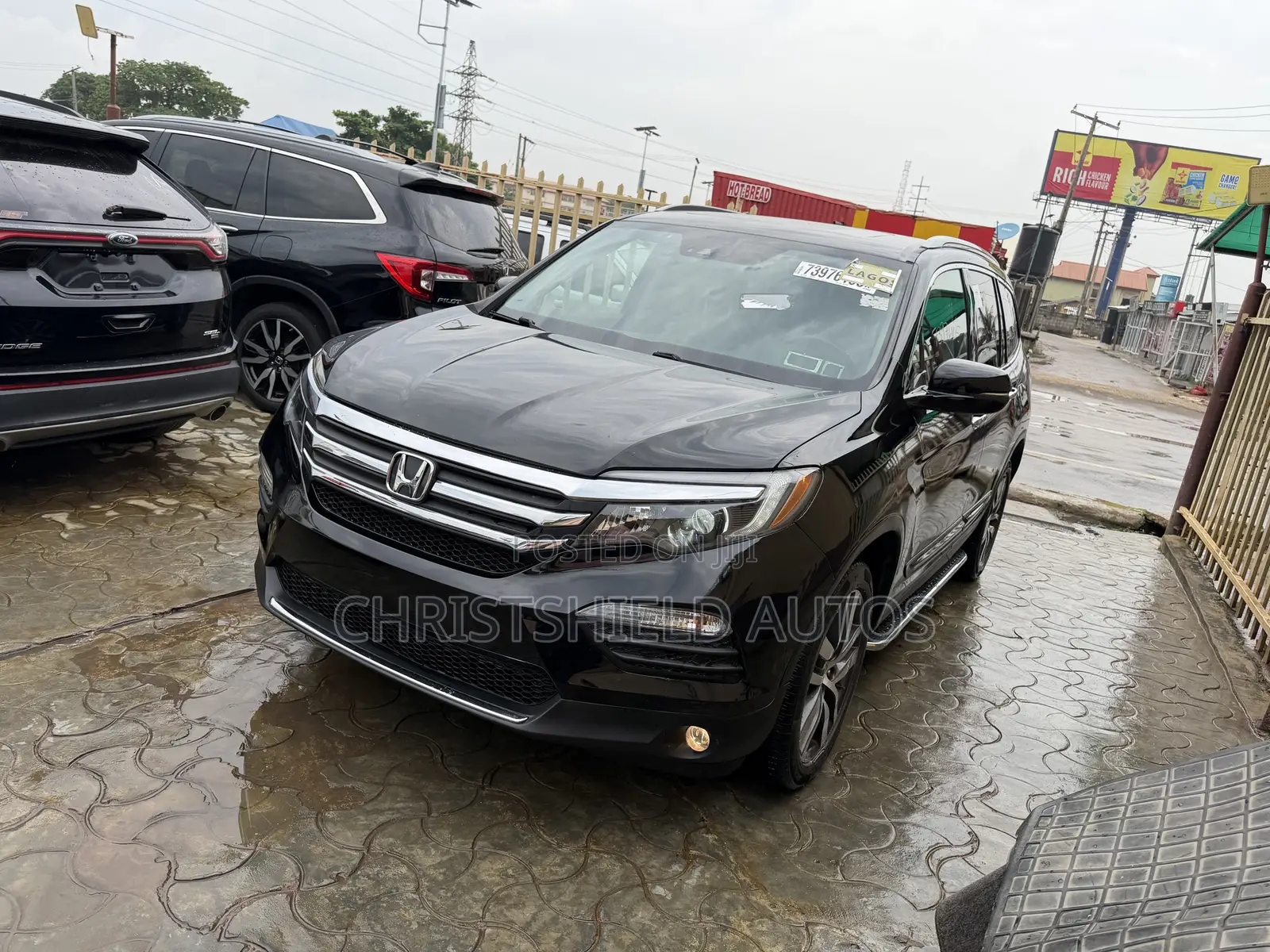 Honda Pilot Elite 4dr AWD (3.5L 6cyl 9A) 2017 Black