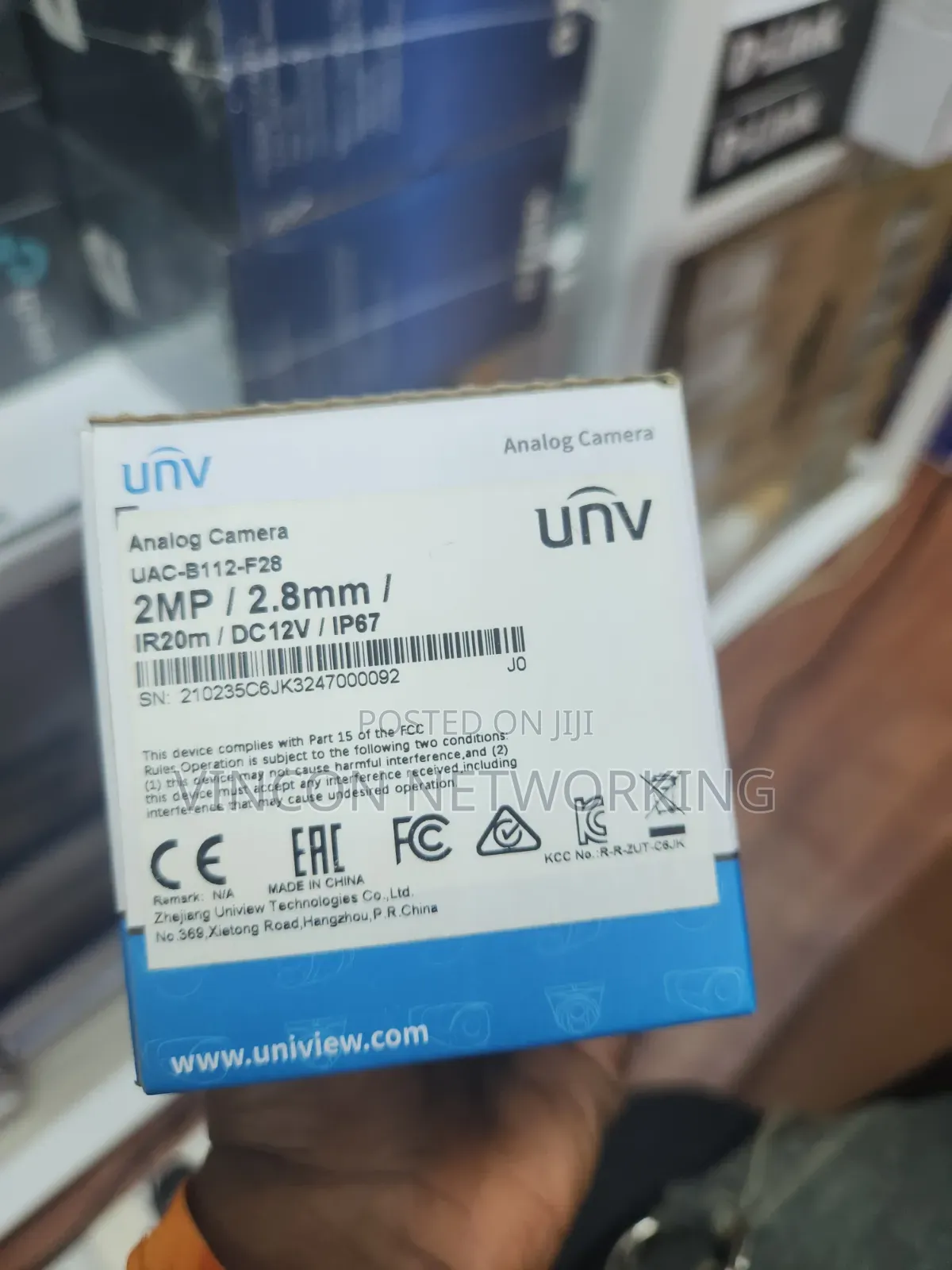 Unv 2mp Analog Camera