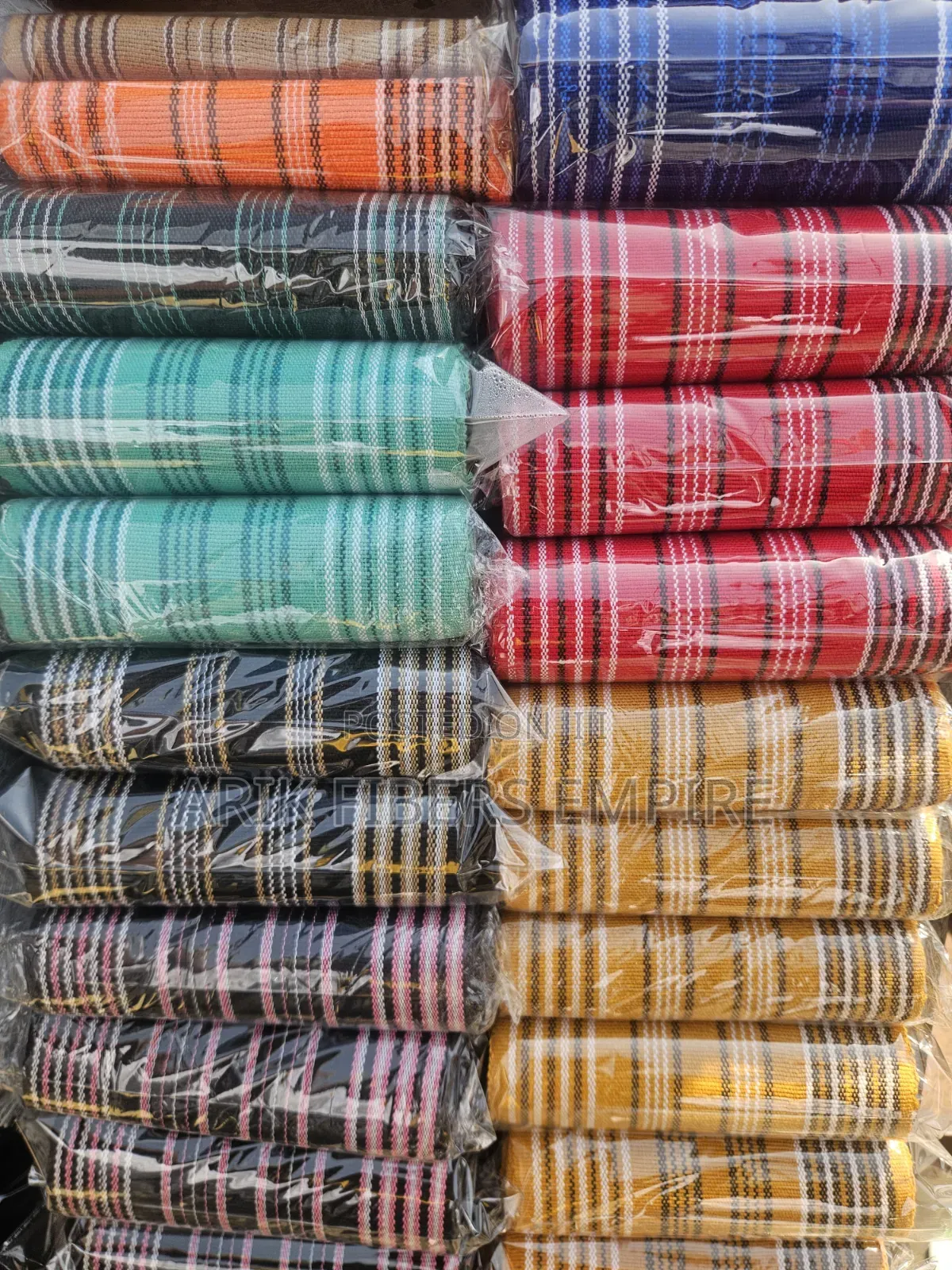 Cotton Aso_oke in Colors